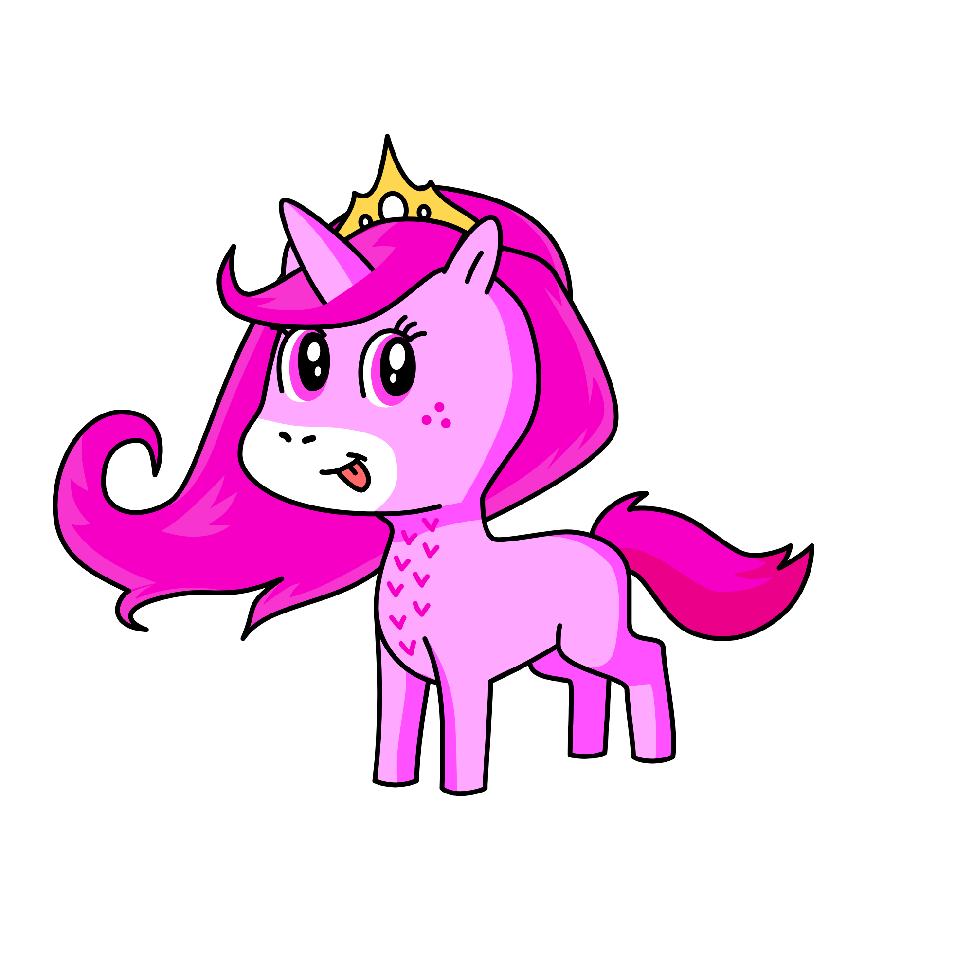 Buttercup, the unicorn