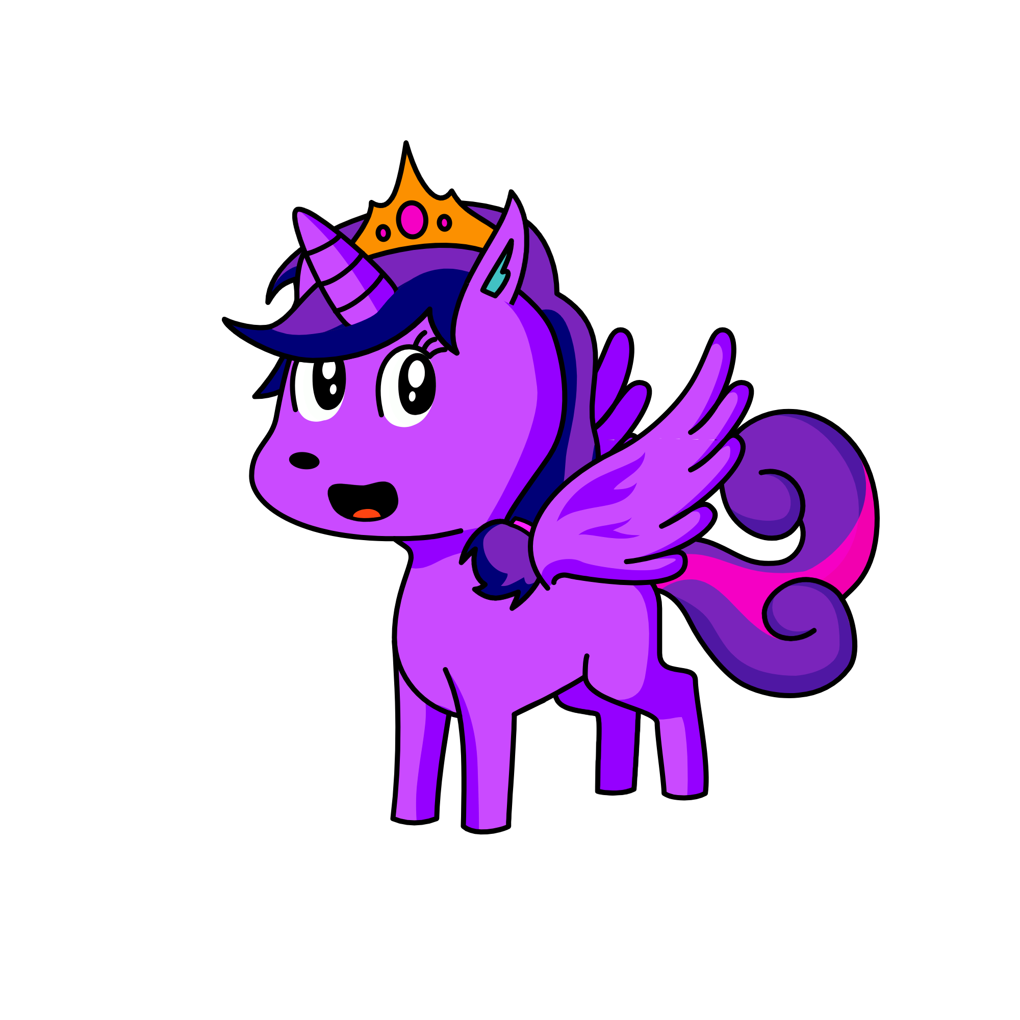 Twilight Sparkles , the unicorn