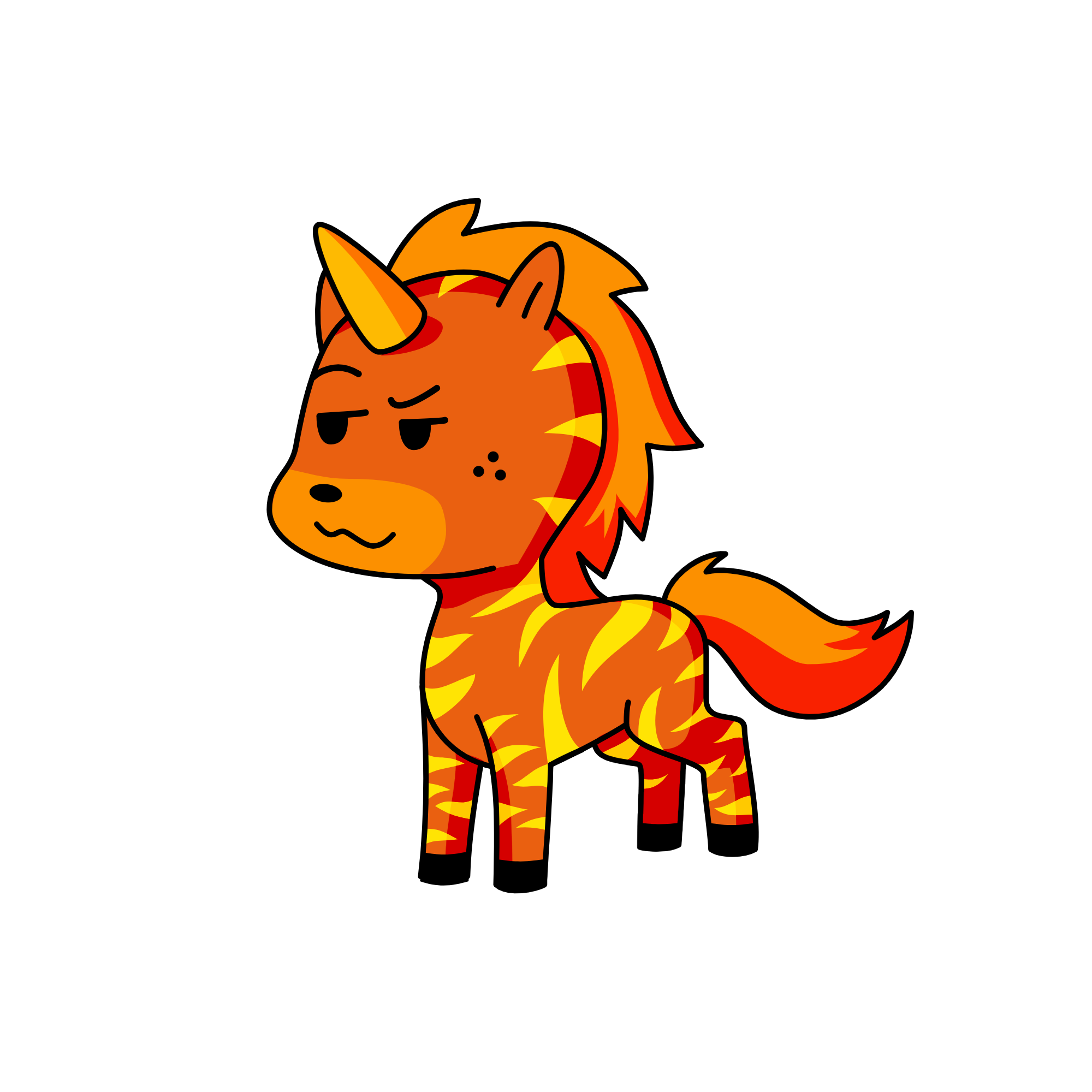 kitty, the unicorn