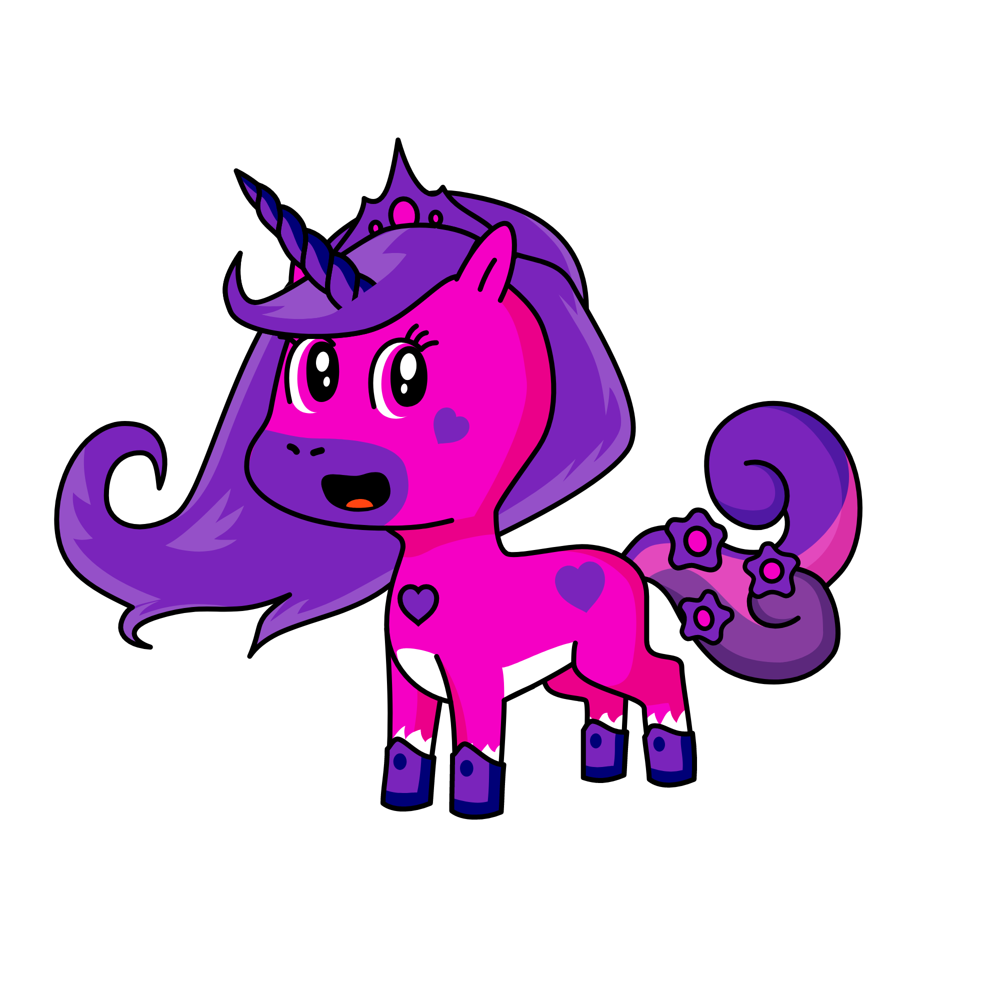 beutiy , the unicorn