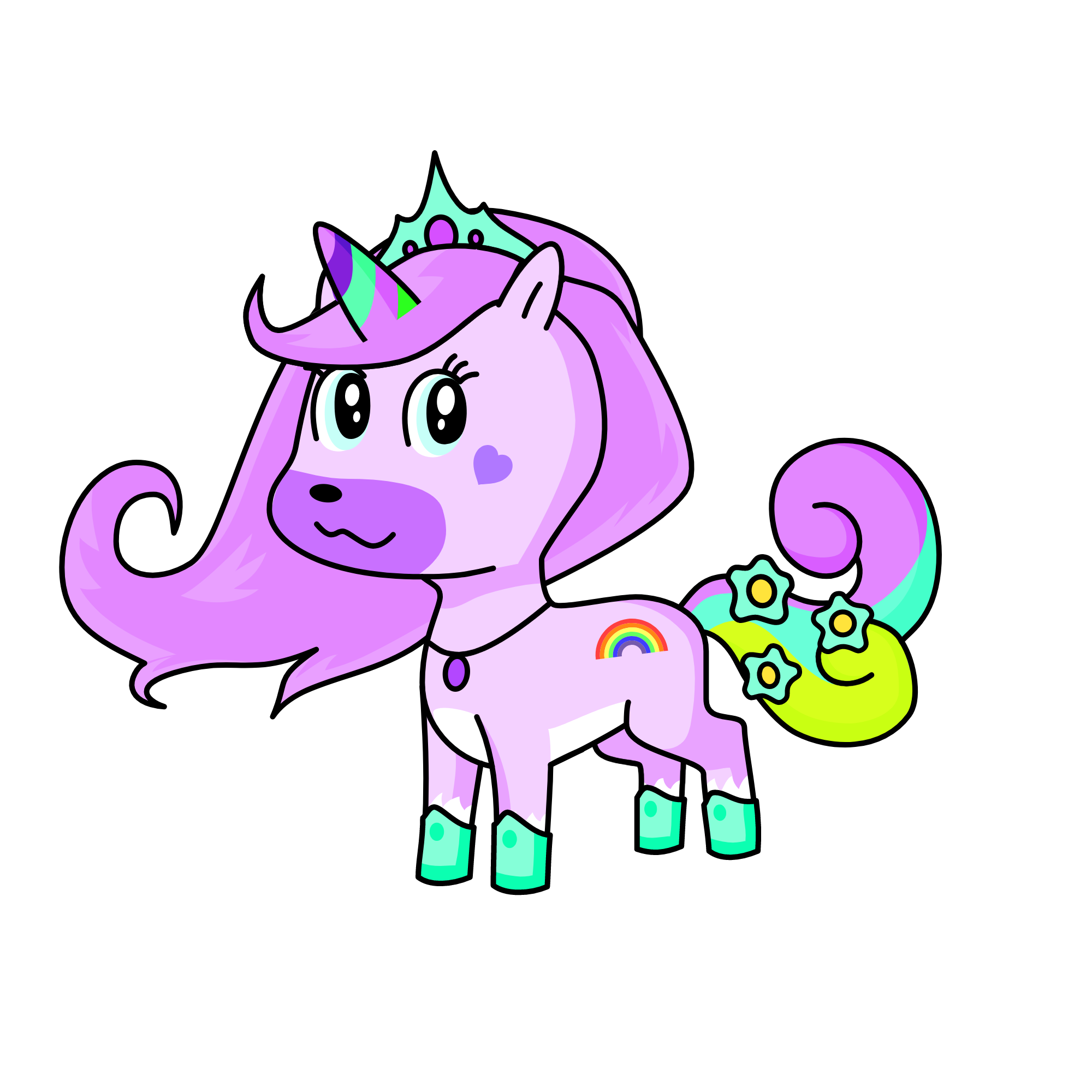 Milly, the unicorn