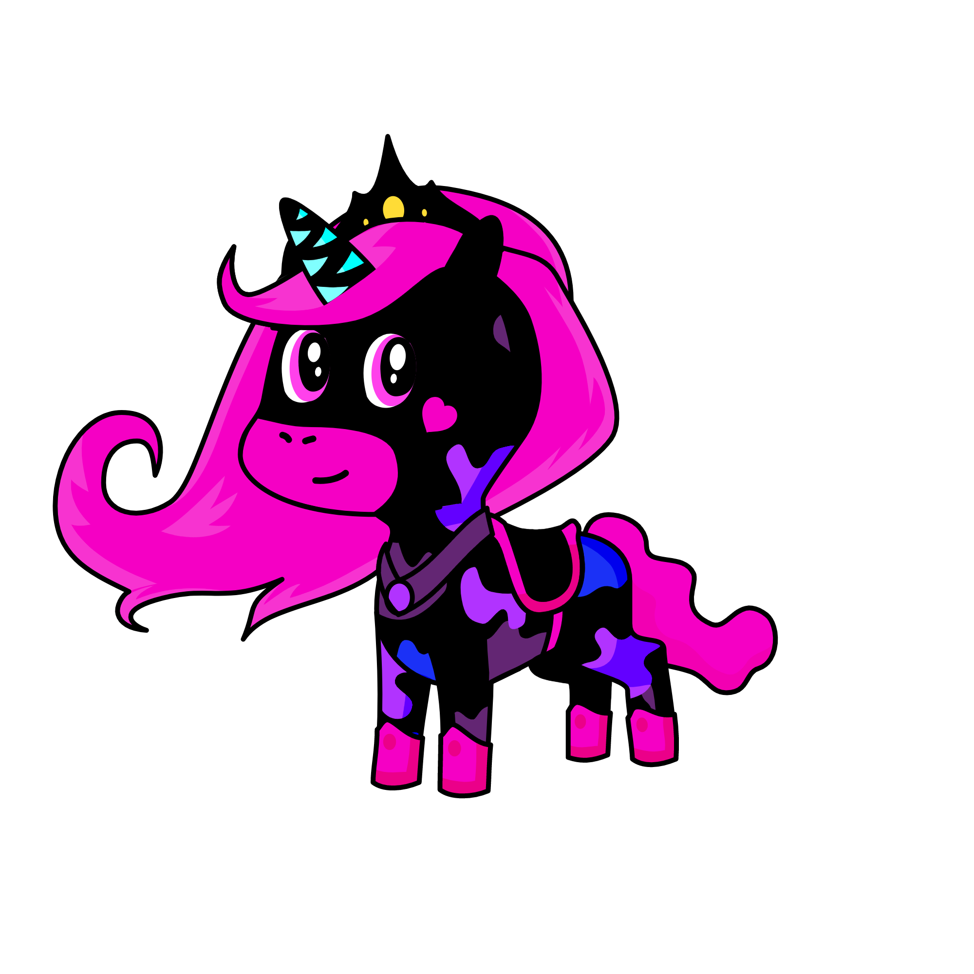 cupcake, the unicorn
