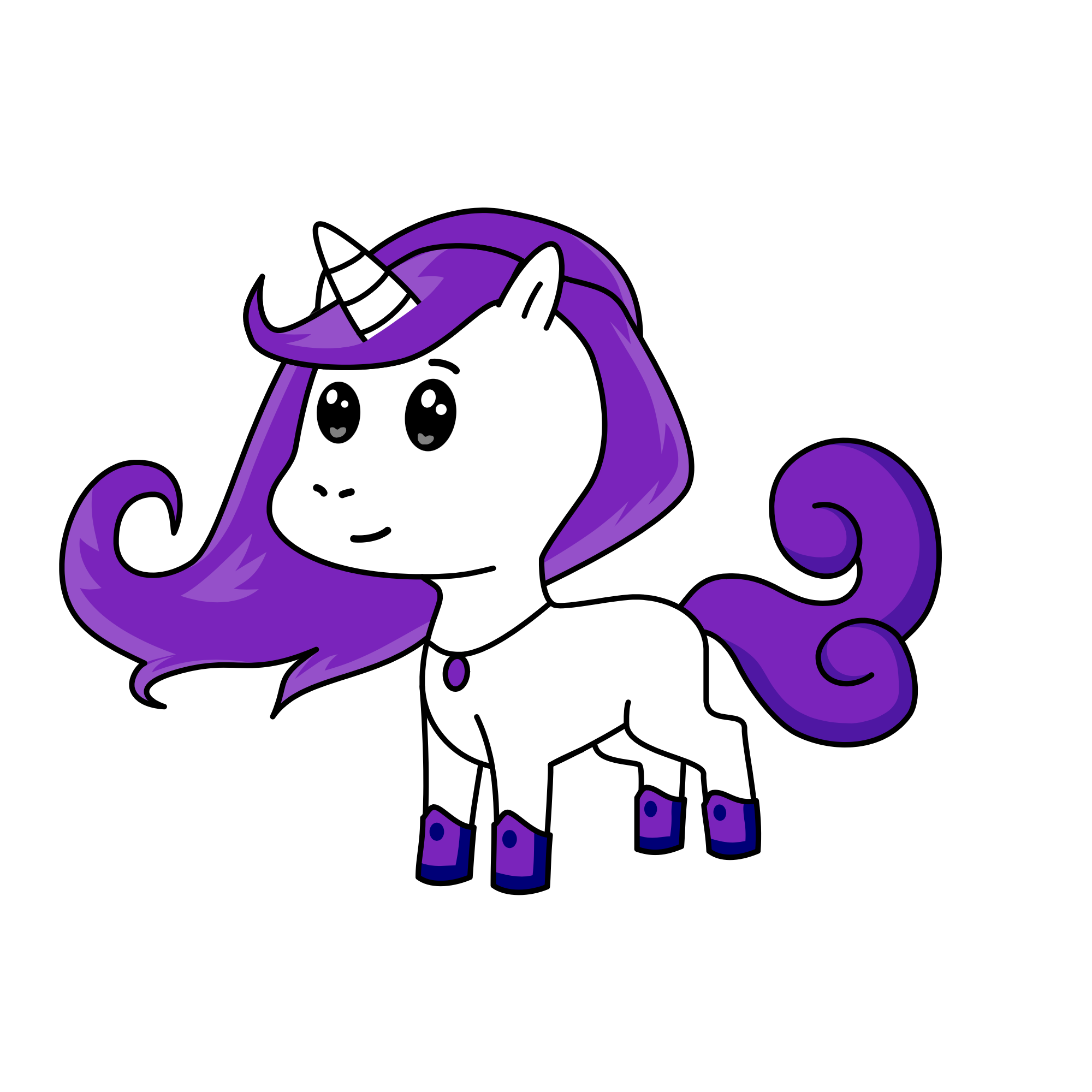 Dino, the unicorn