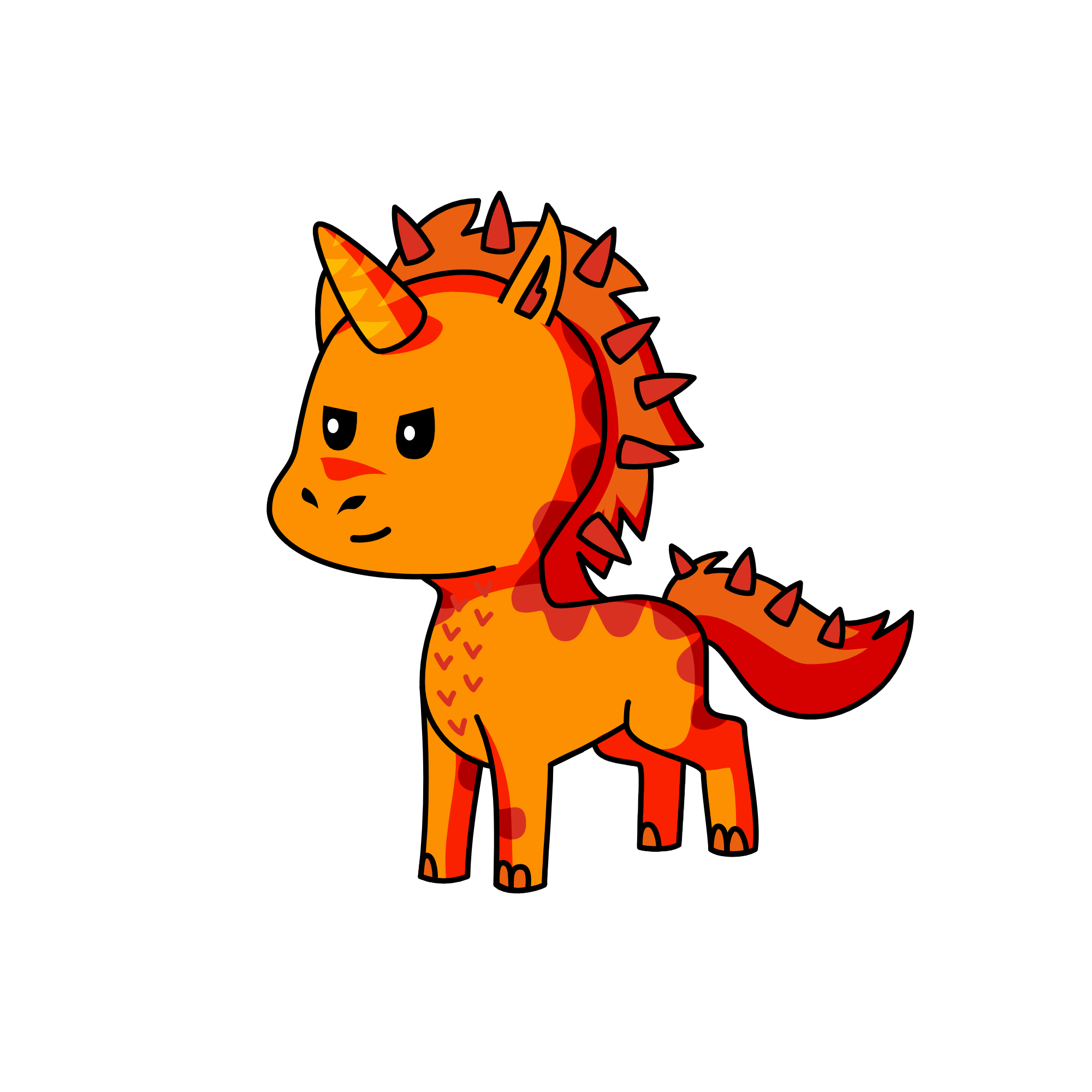 dinosaurio, the unicorn