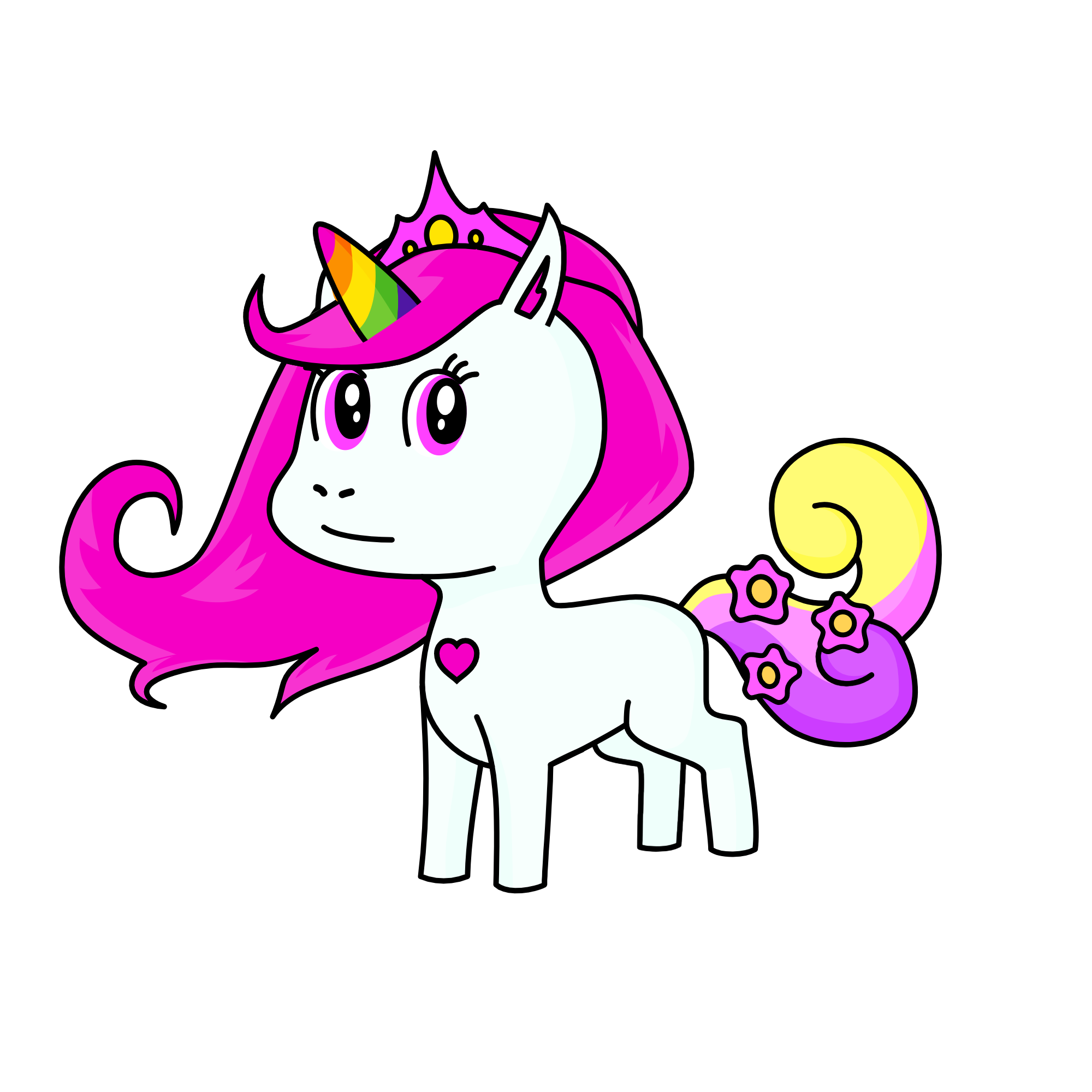 Pixy, the unicorn