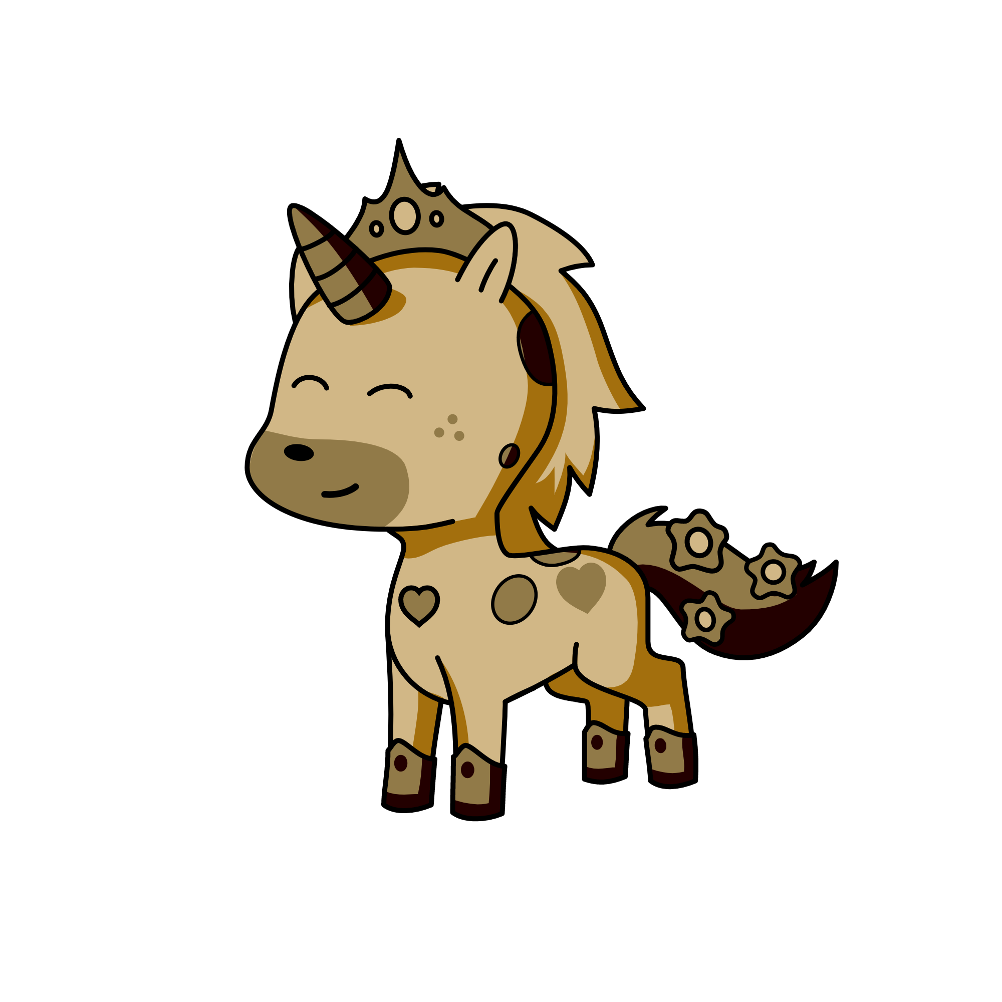 dl cookie, the unicorn
