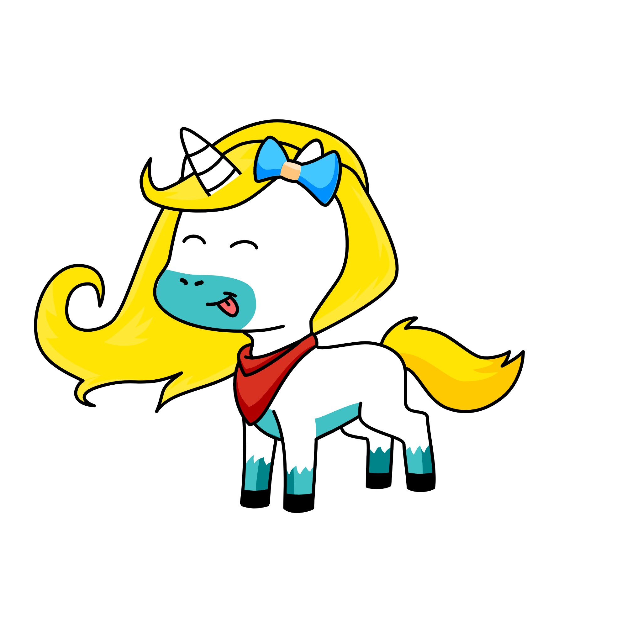 Frostella, the unicorn