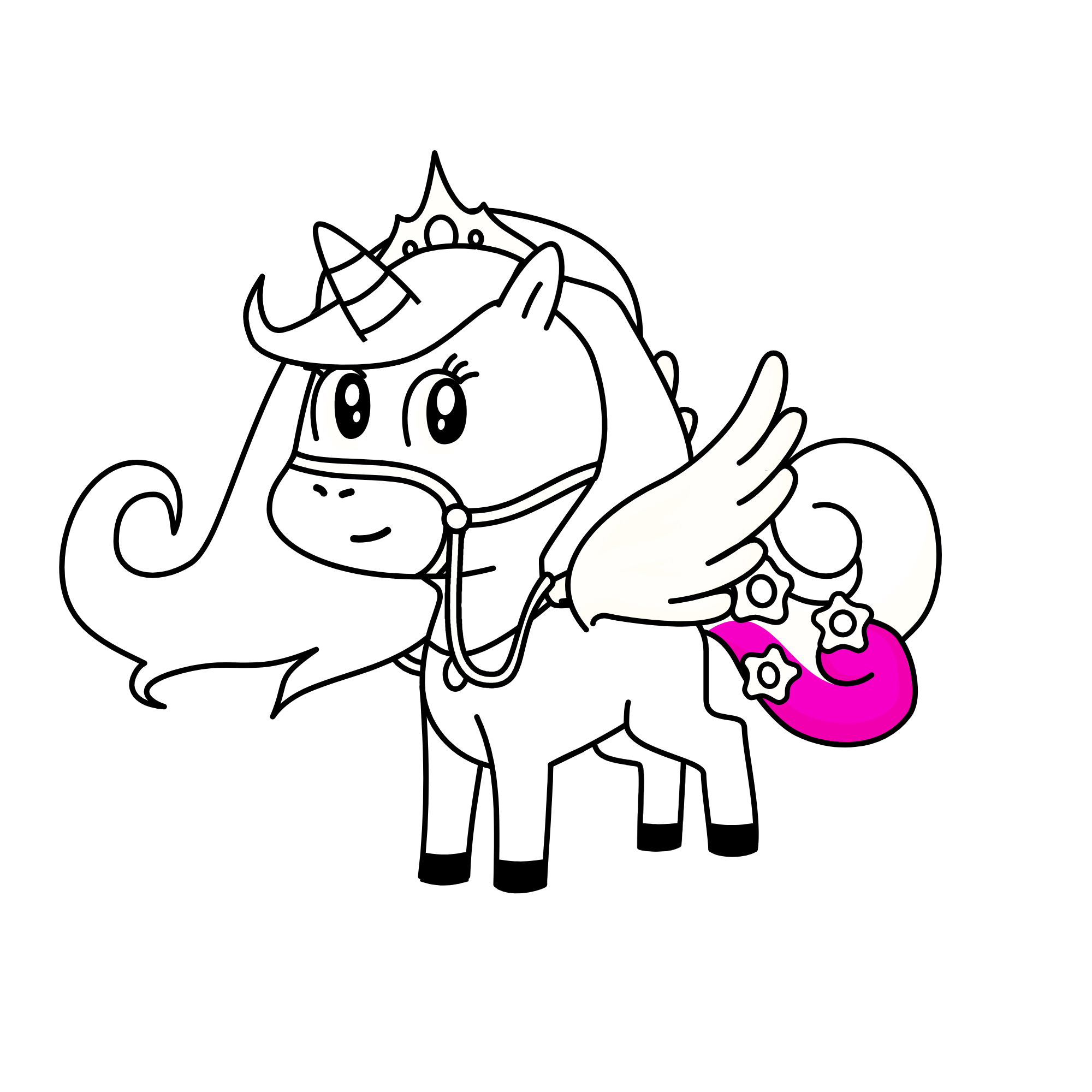 Uniquely, the unicorn
