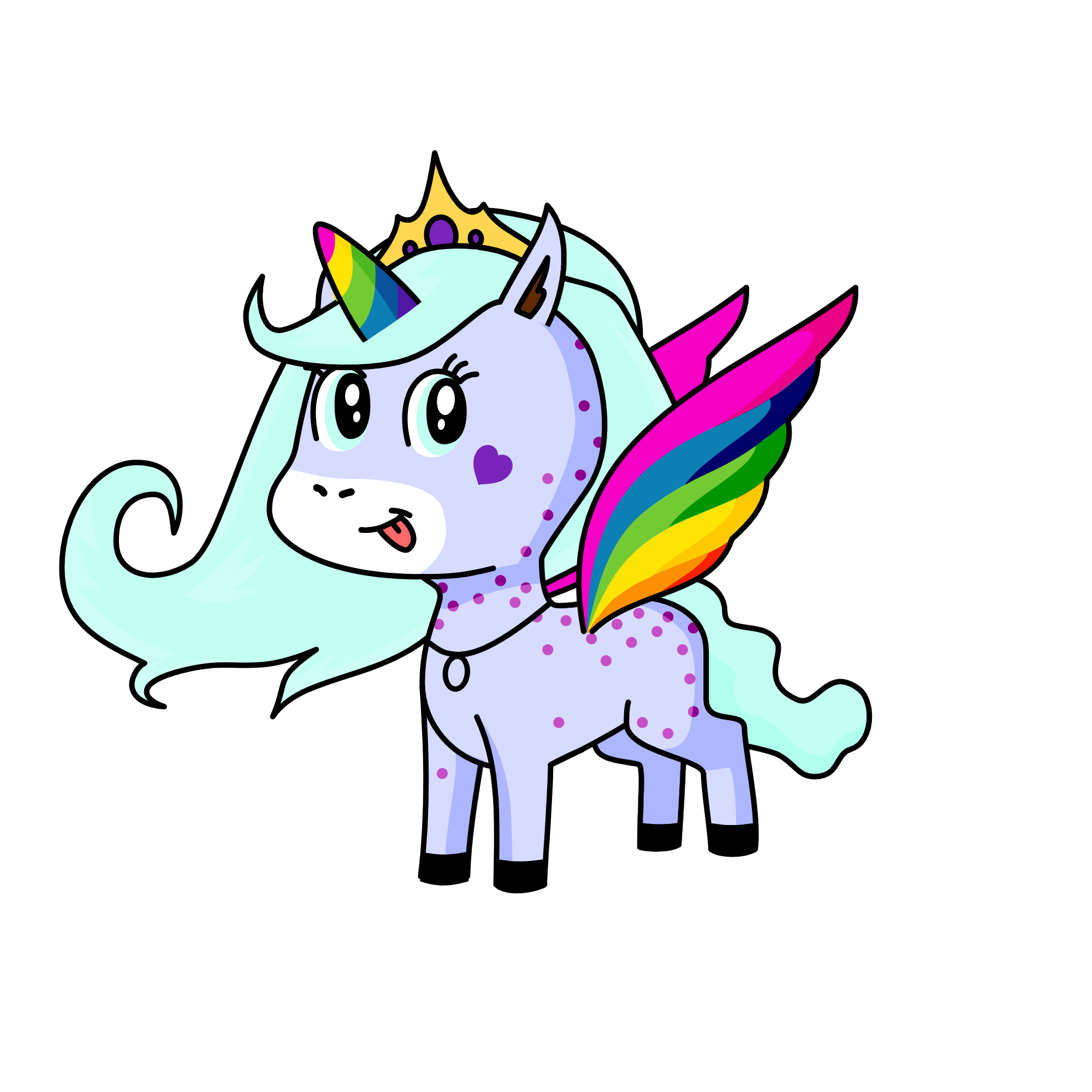 princess aurora luora, the unicorn