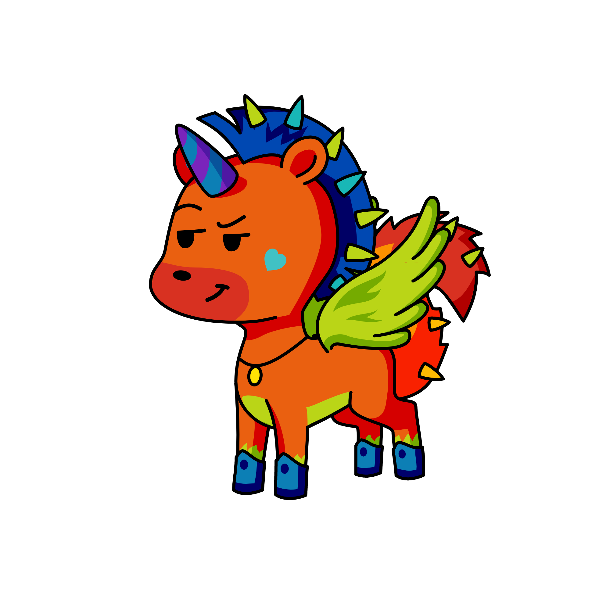 vbfhbcbv, the unicorn