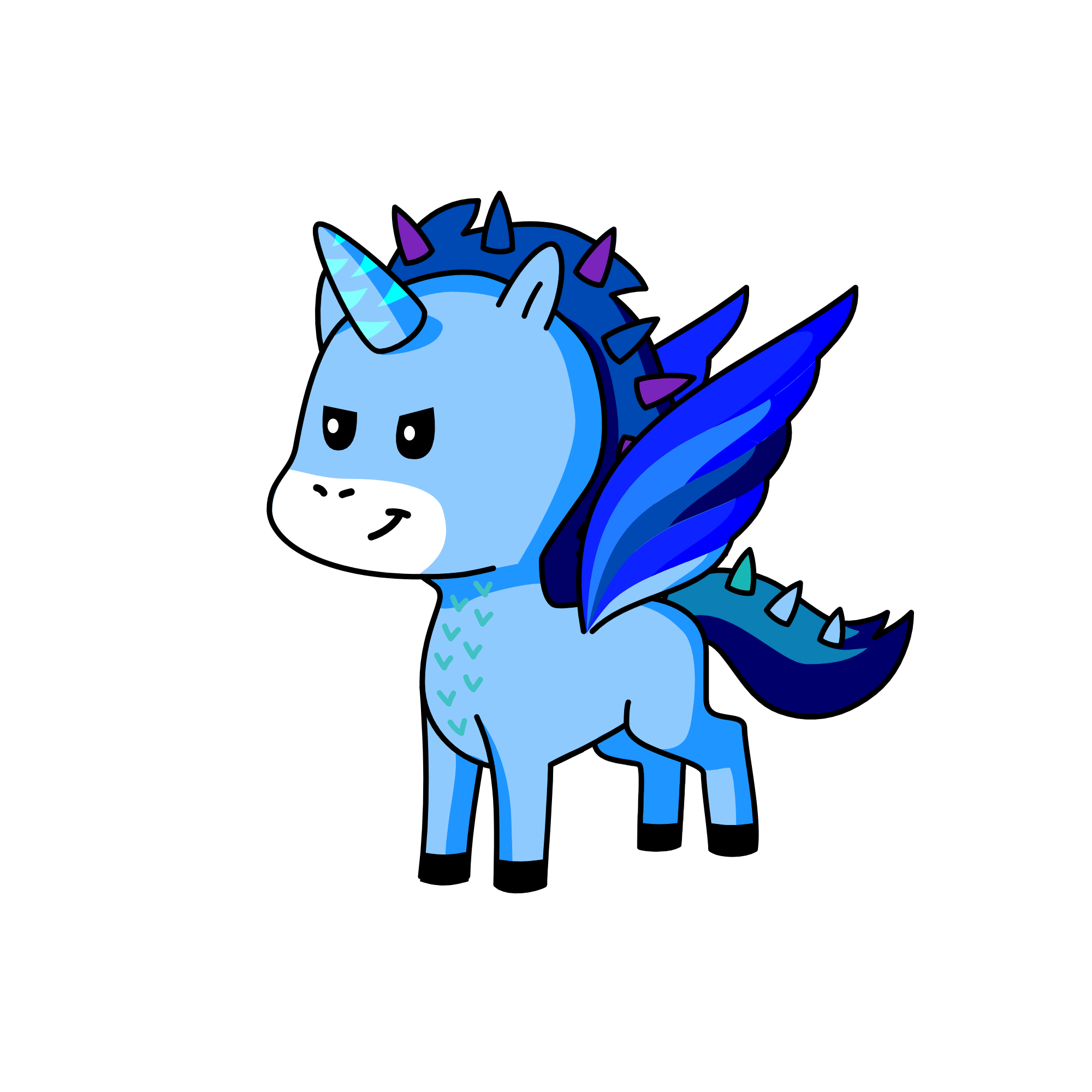 wonderbolt super wing, the unicorn