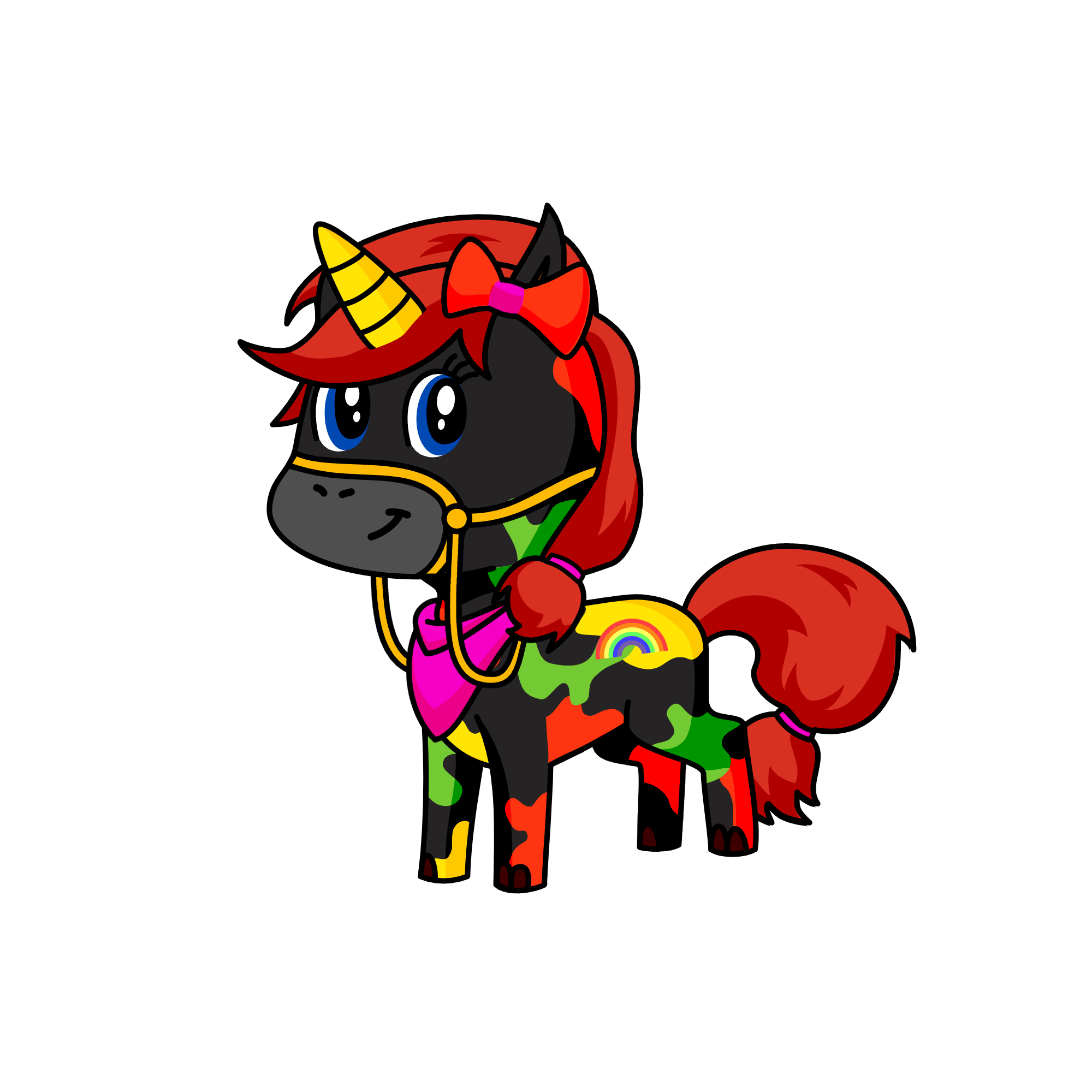 princess rainbow, the unicorn