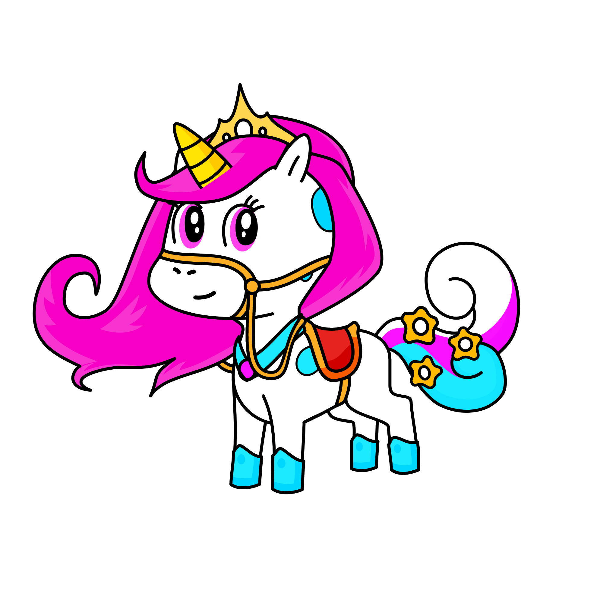 princess beautycorn, the unicorn