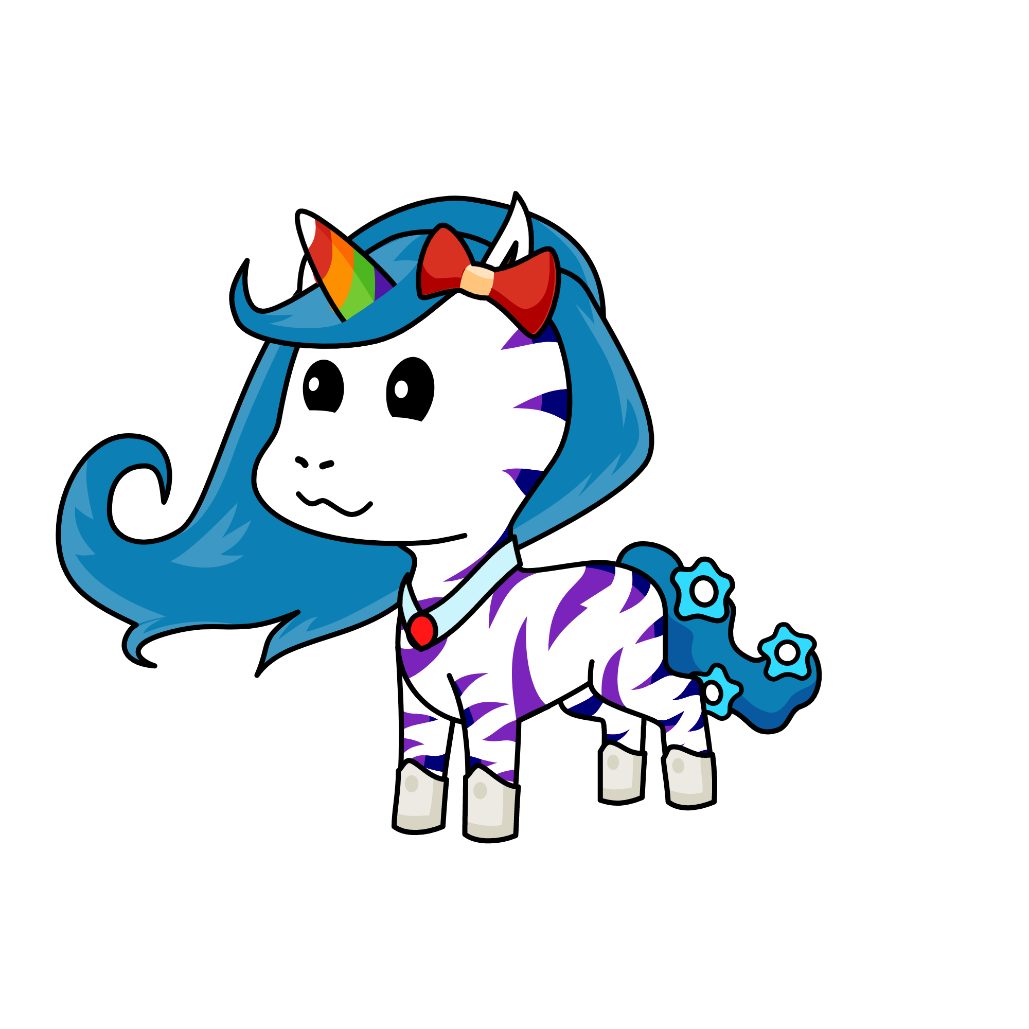 snowy<3, the unicorn