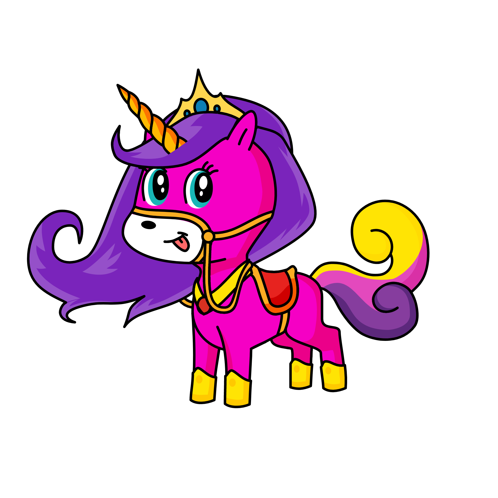 Diamond, the unicorn