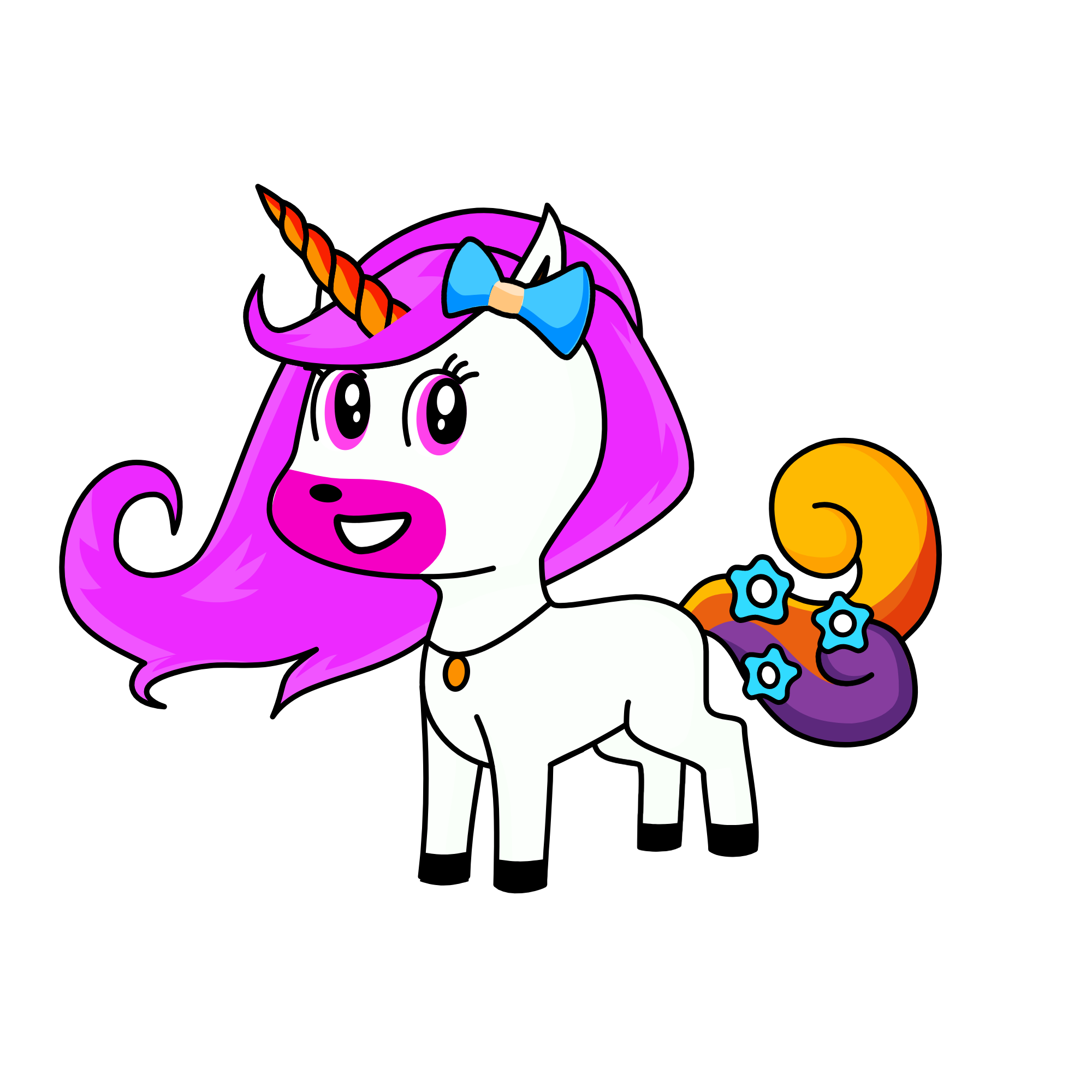 shiny, the unicorn