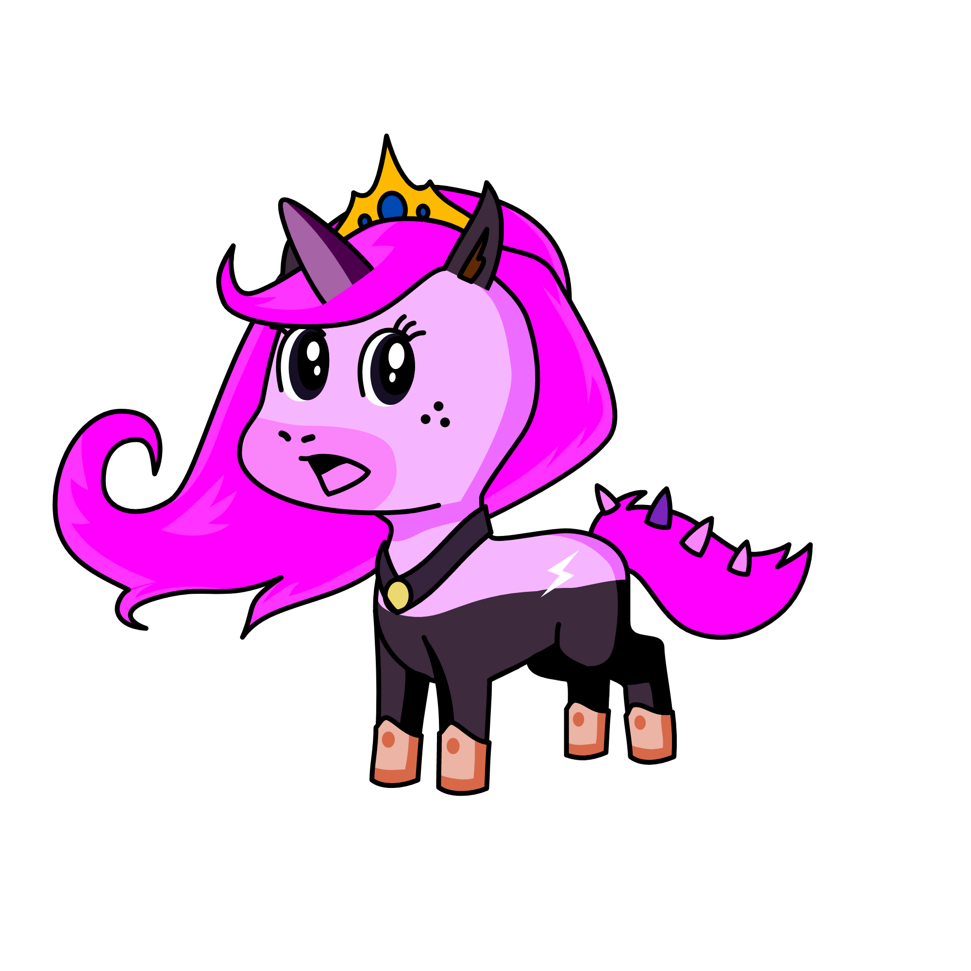 Villain Audrey, the unicorn
