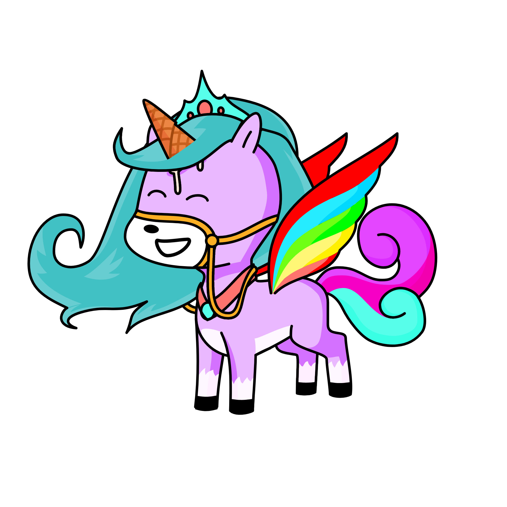 Crstal Star, the unicorn