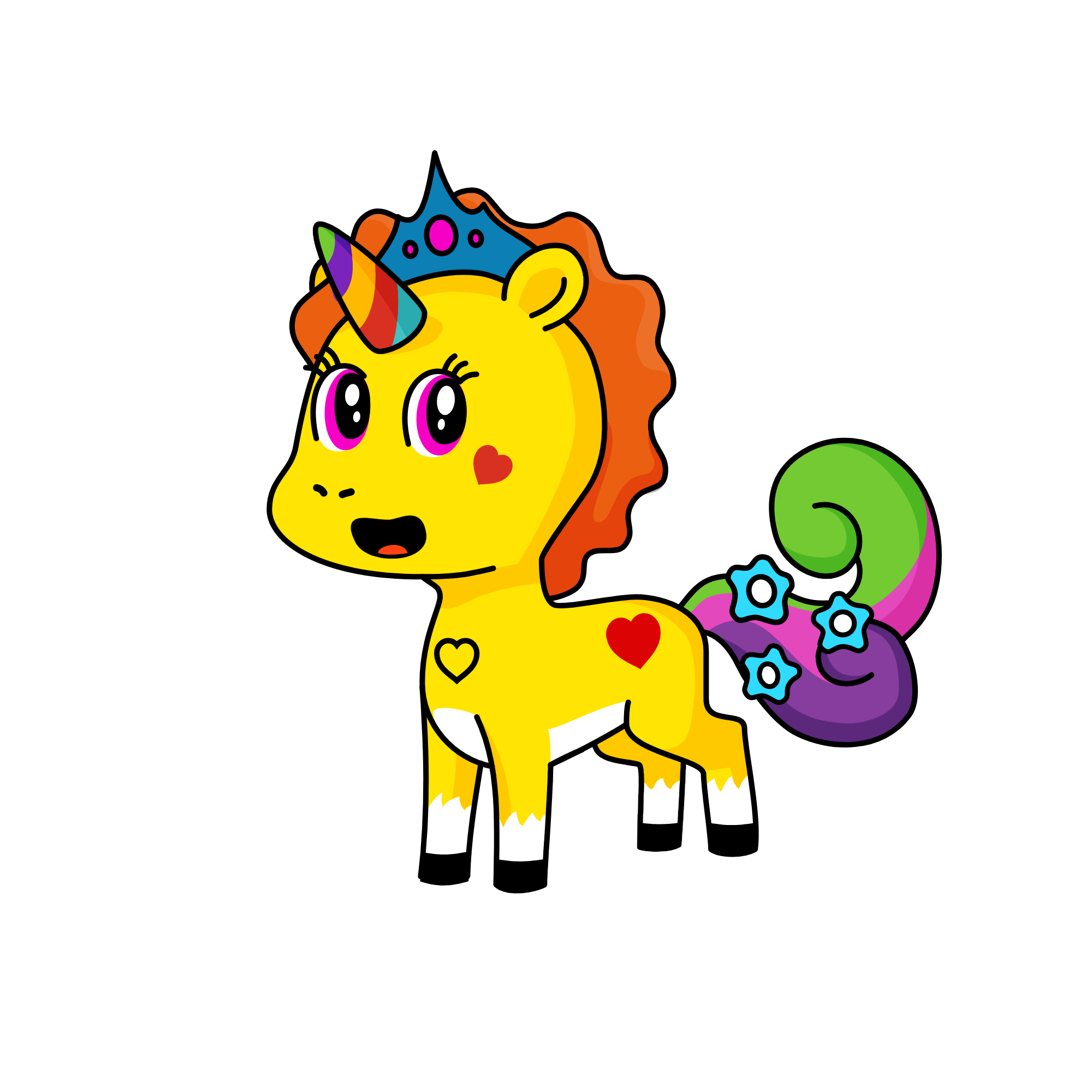 PRINCESS, the unicorn