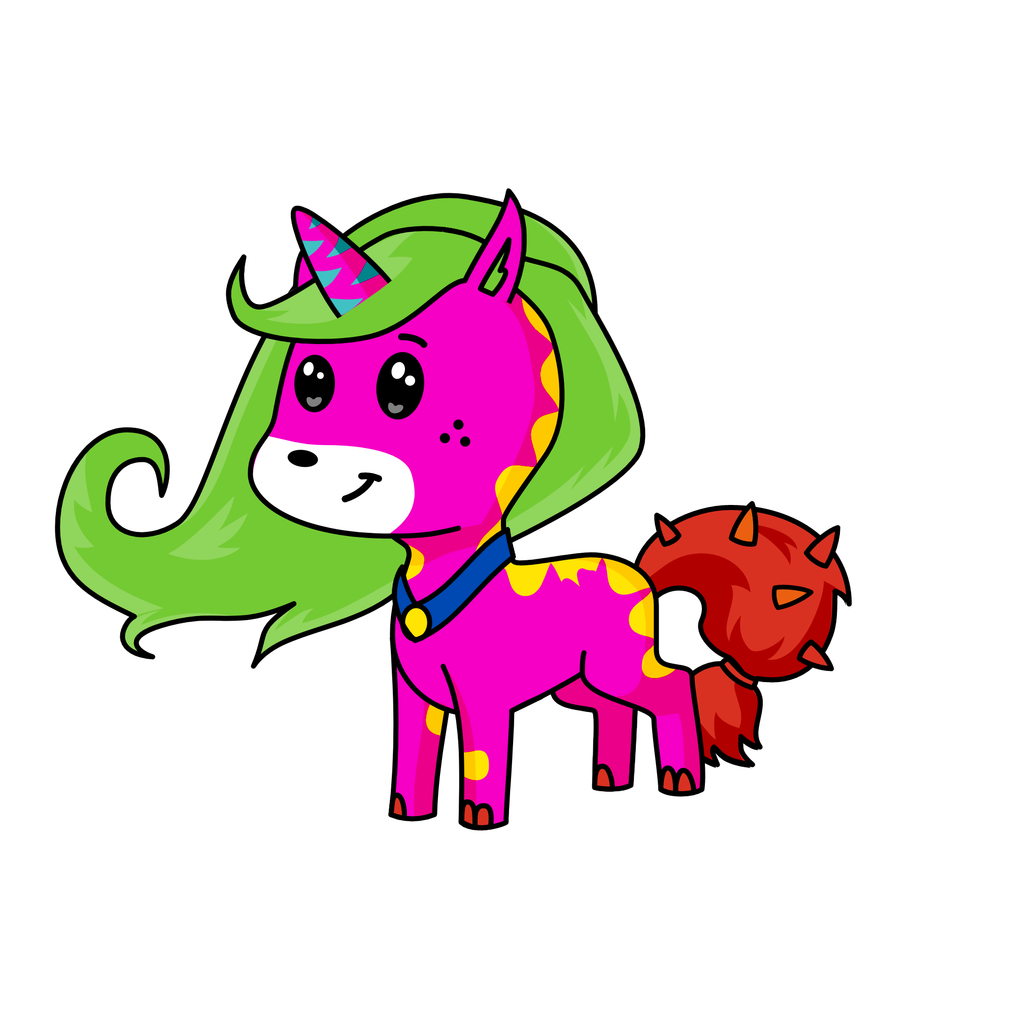 r3fgrehntmj, the unicorn