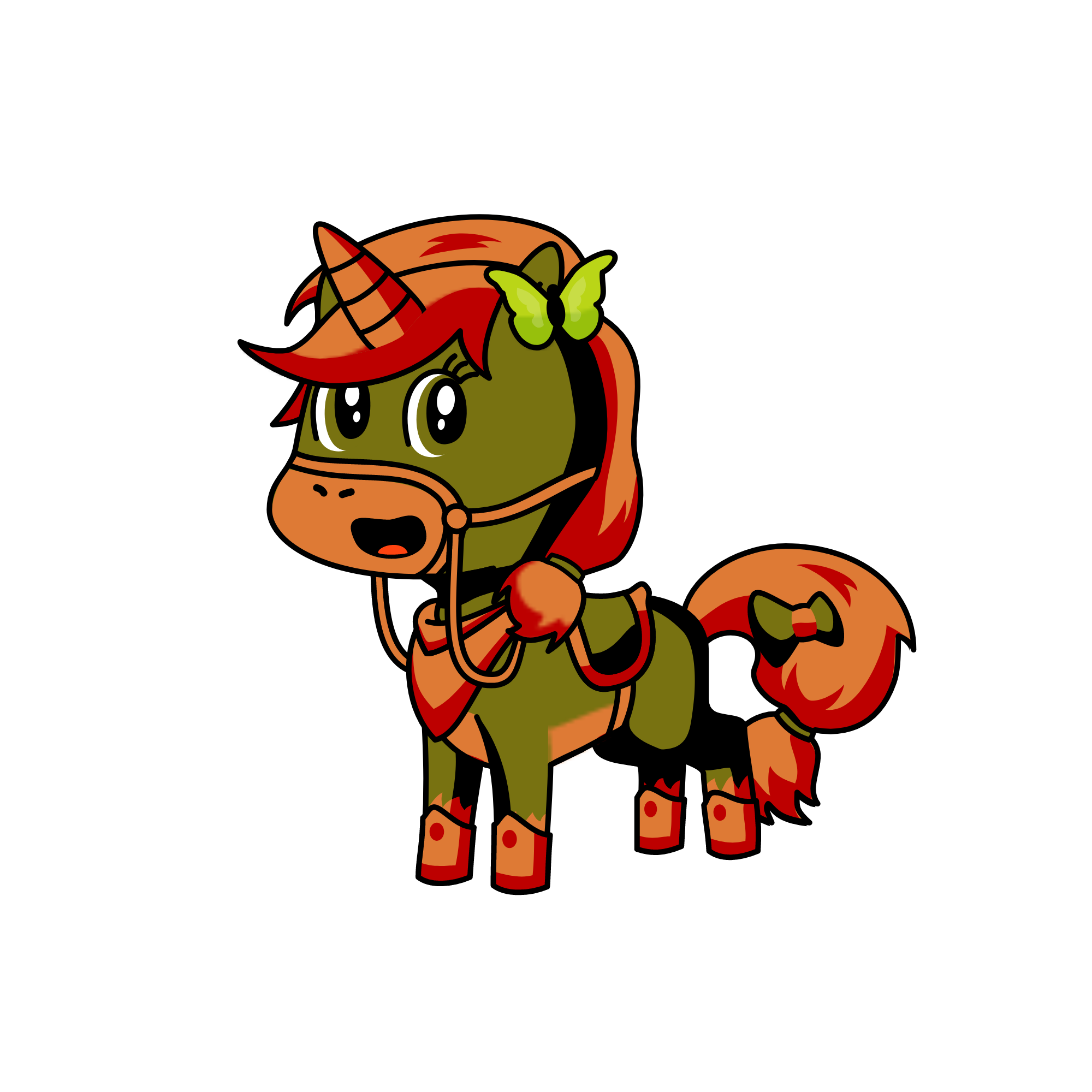 Horsy, the unicorn
