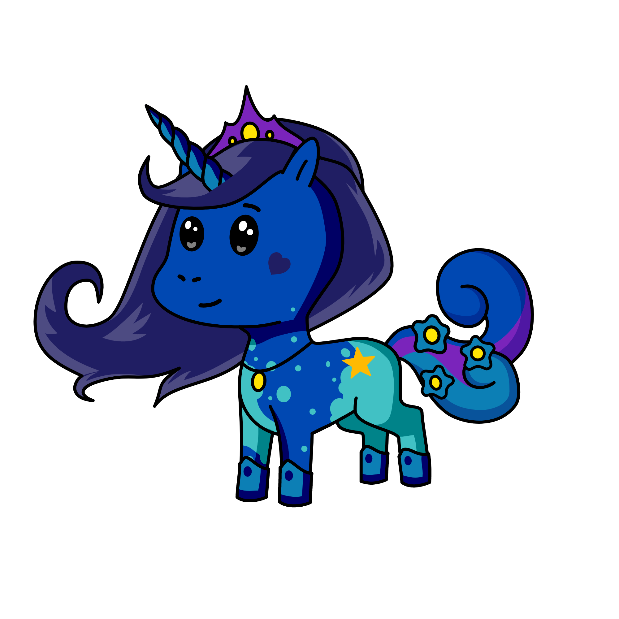 Sparkle, the unicorn