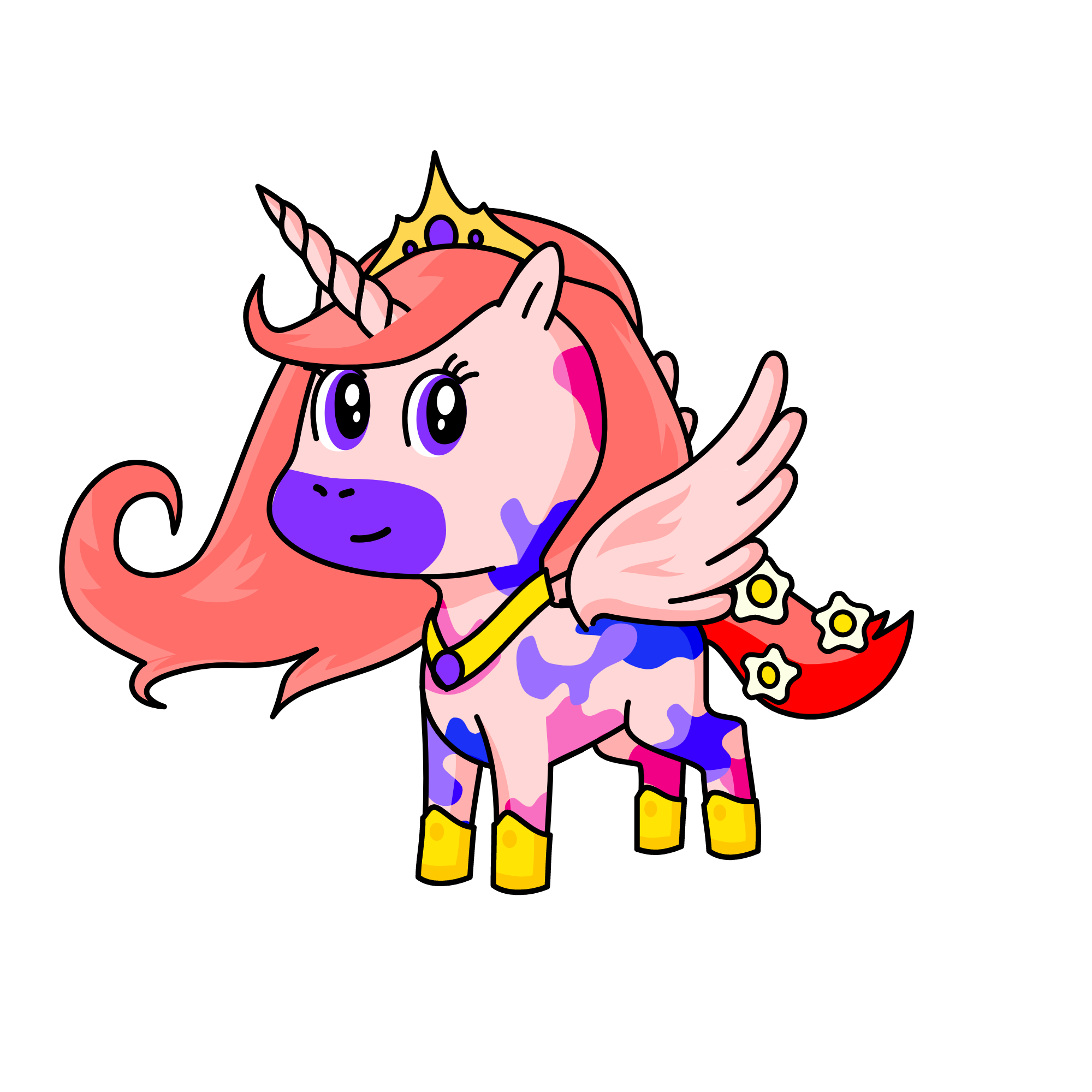 pi, the unicorn