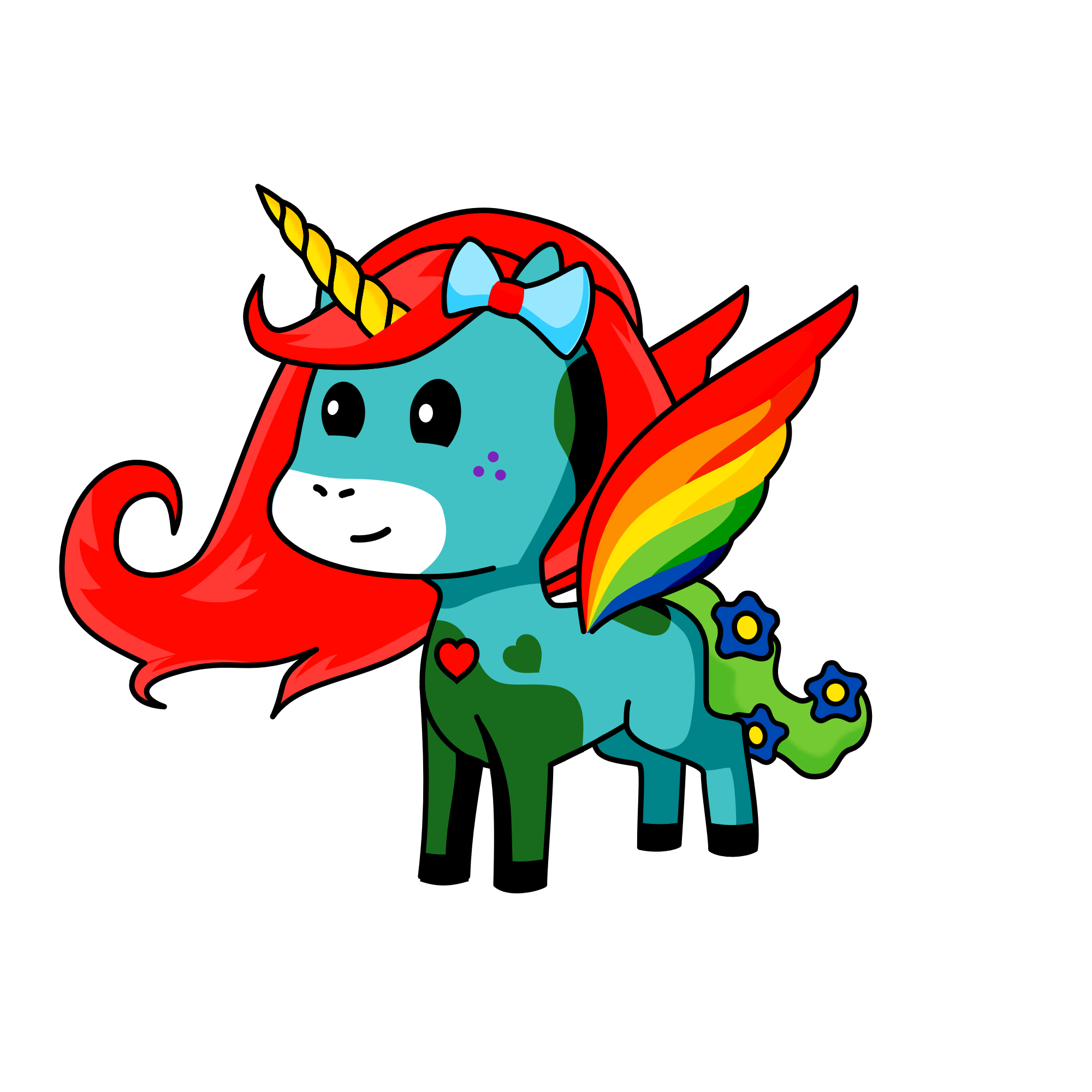 Georgia, the unicorn