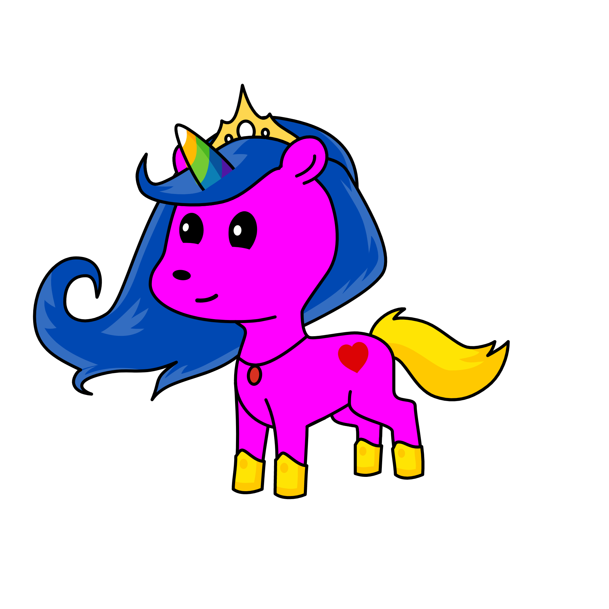 cdvsgydvyjgdvdgu, the unicorn