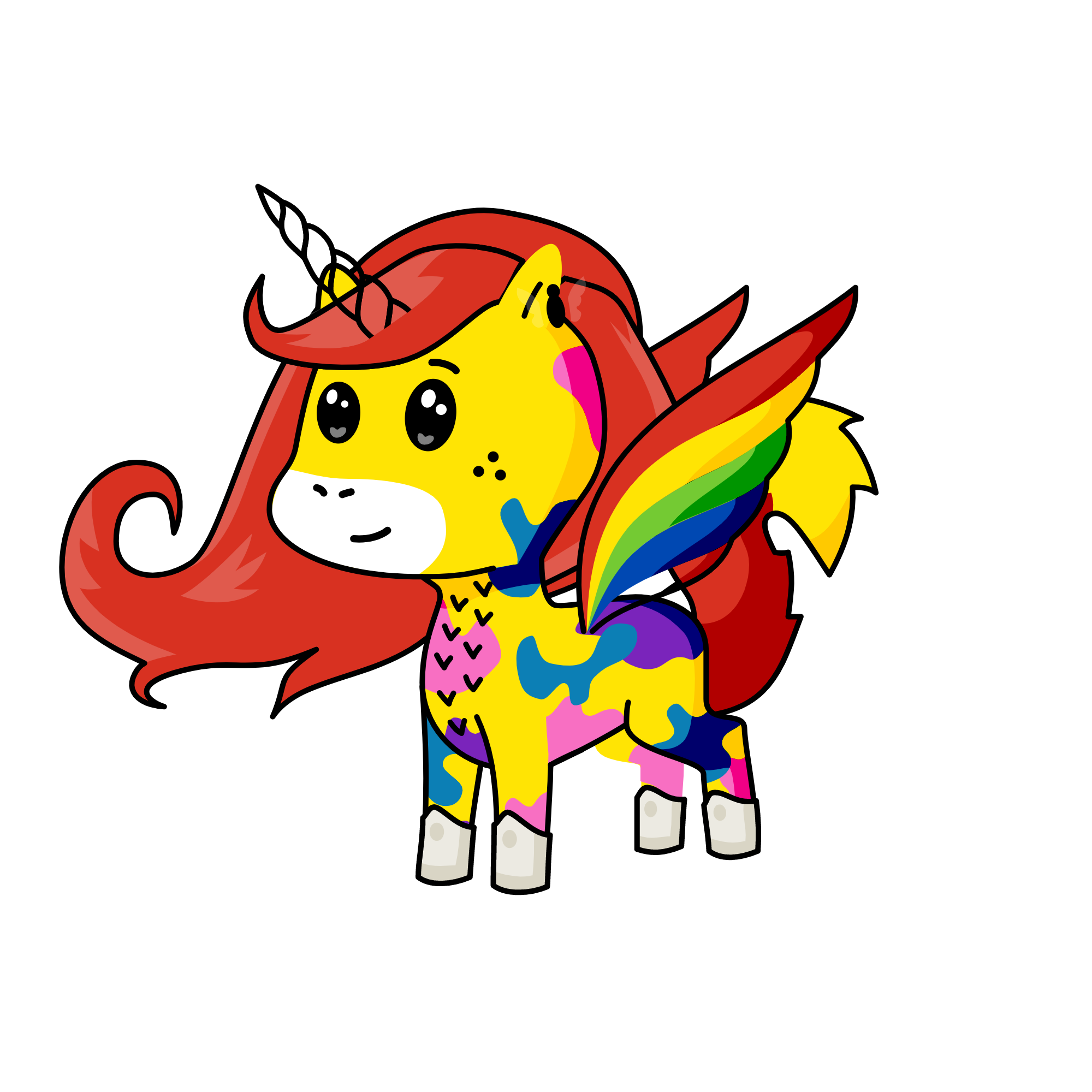 Emily, the unicorn