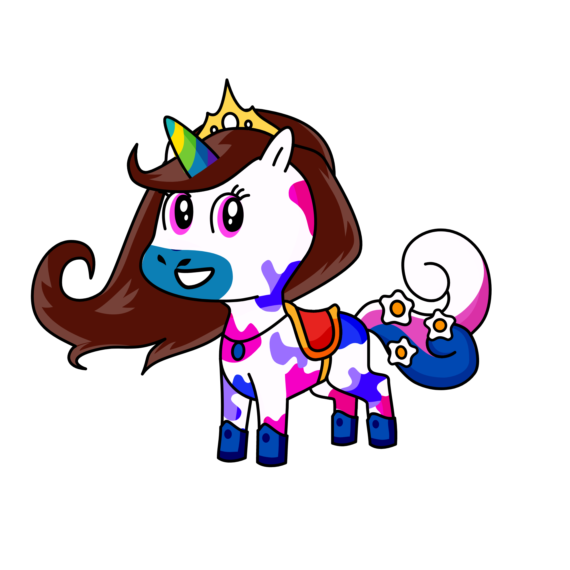 galaxy shine, the unicorn