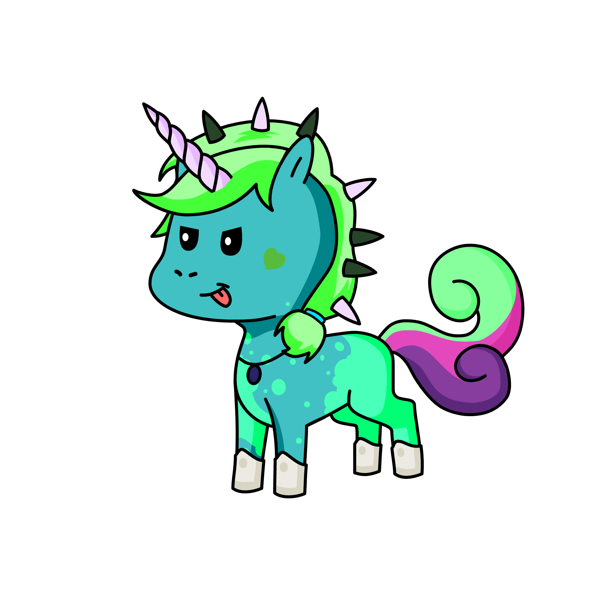 evilicorn, the unicorn