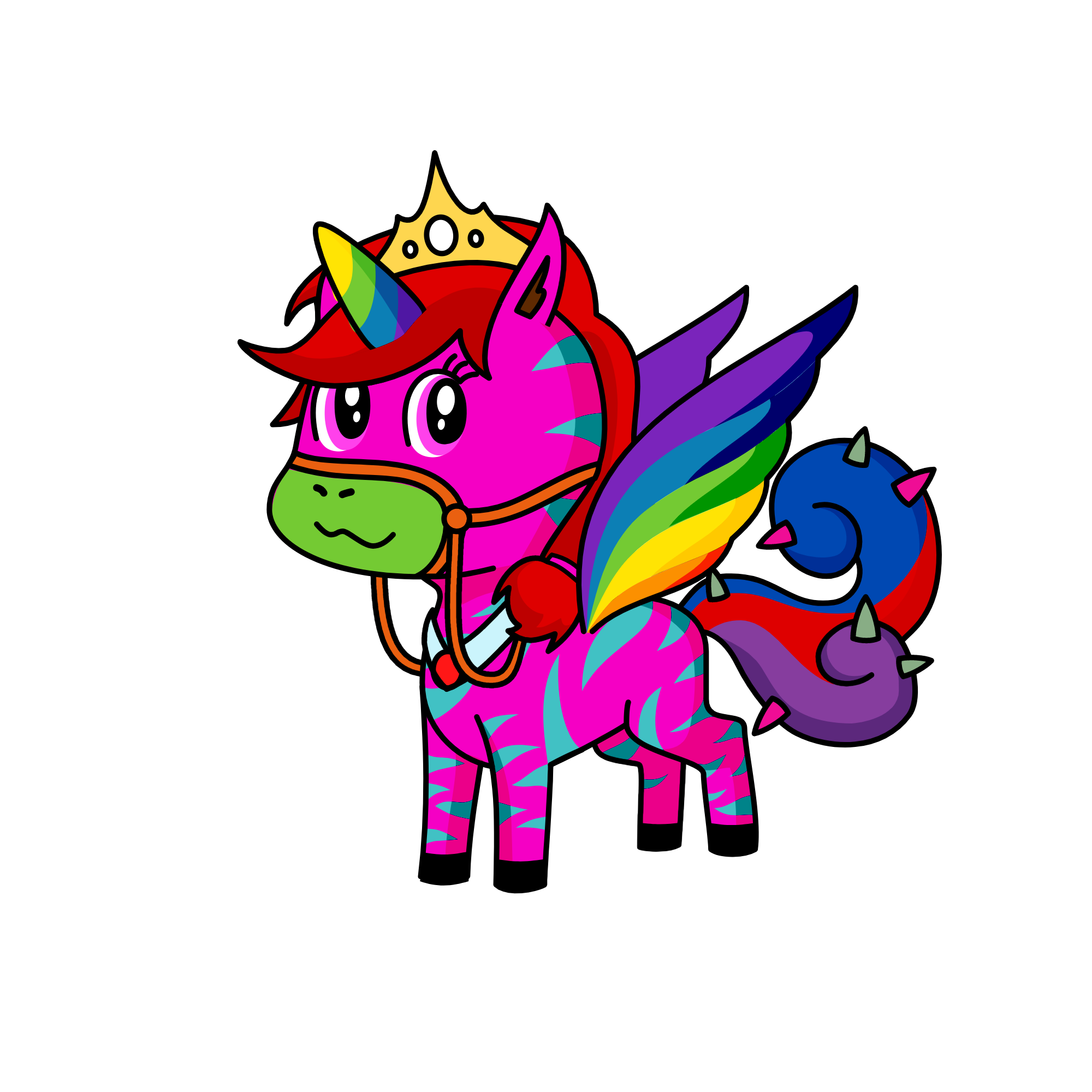 bow, the unicorn