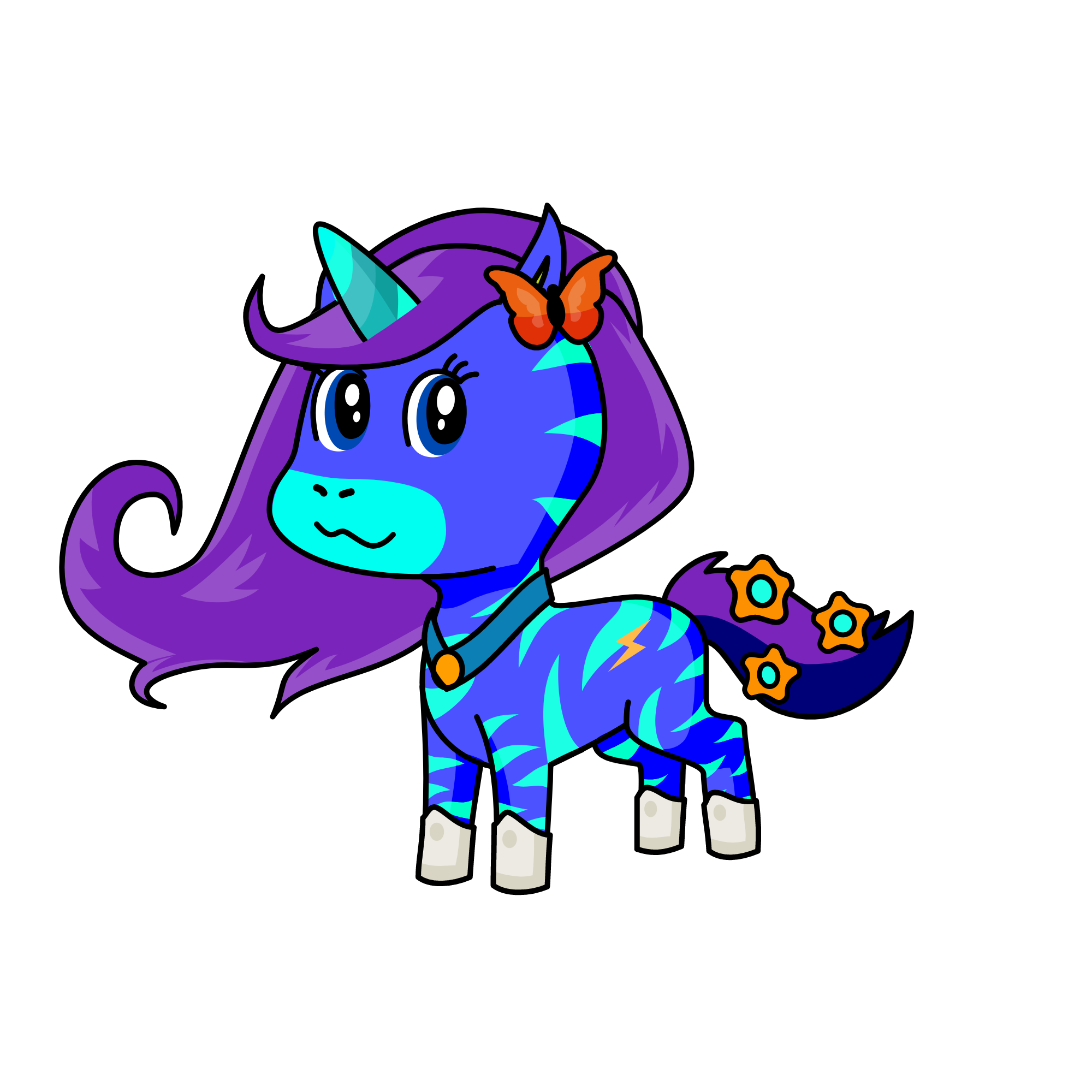 lunala, the unicorn