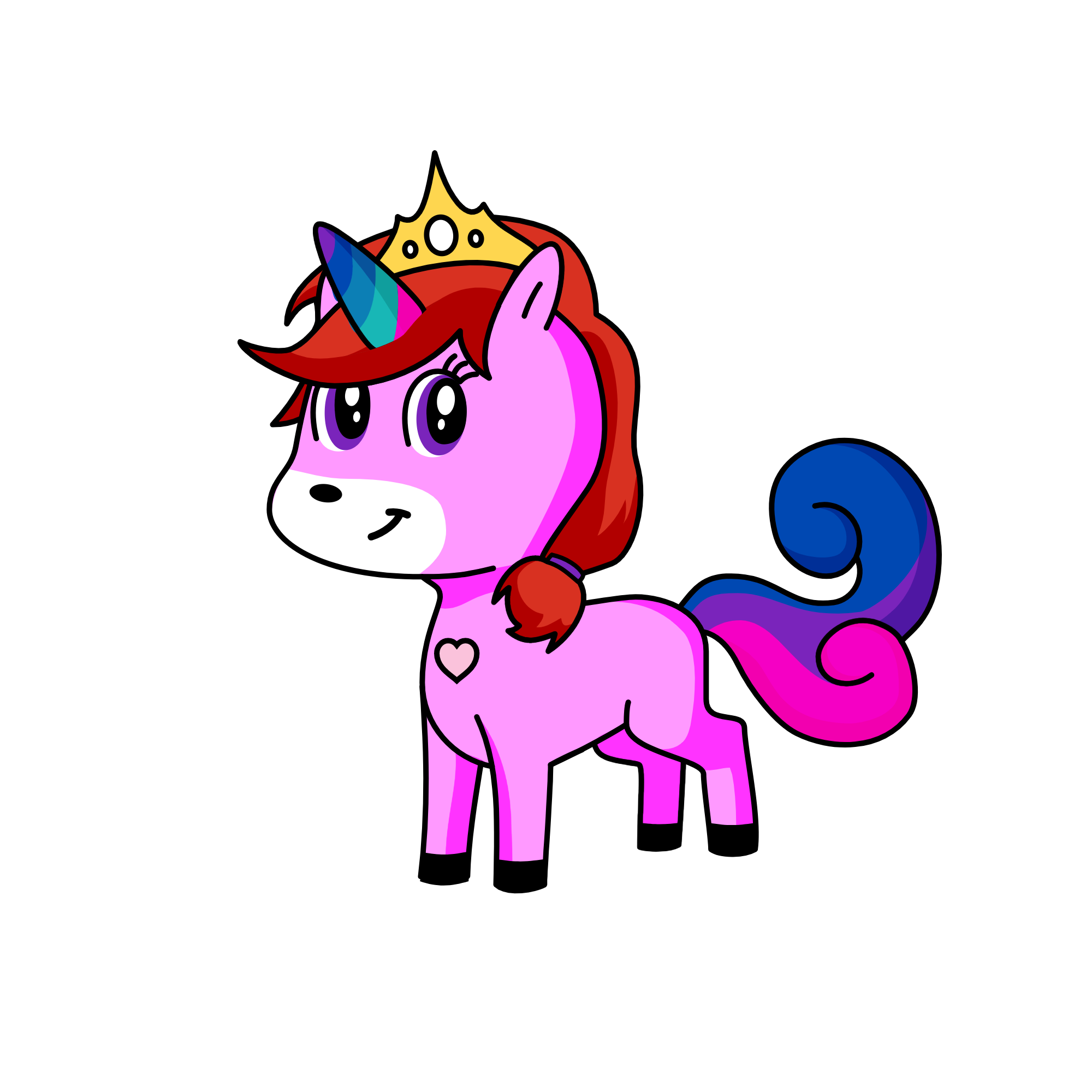 little elly, the unicorn