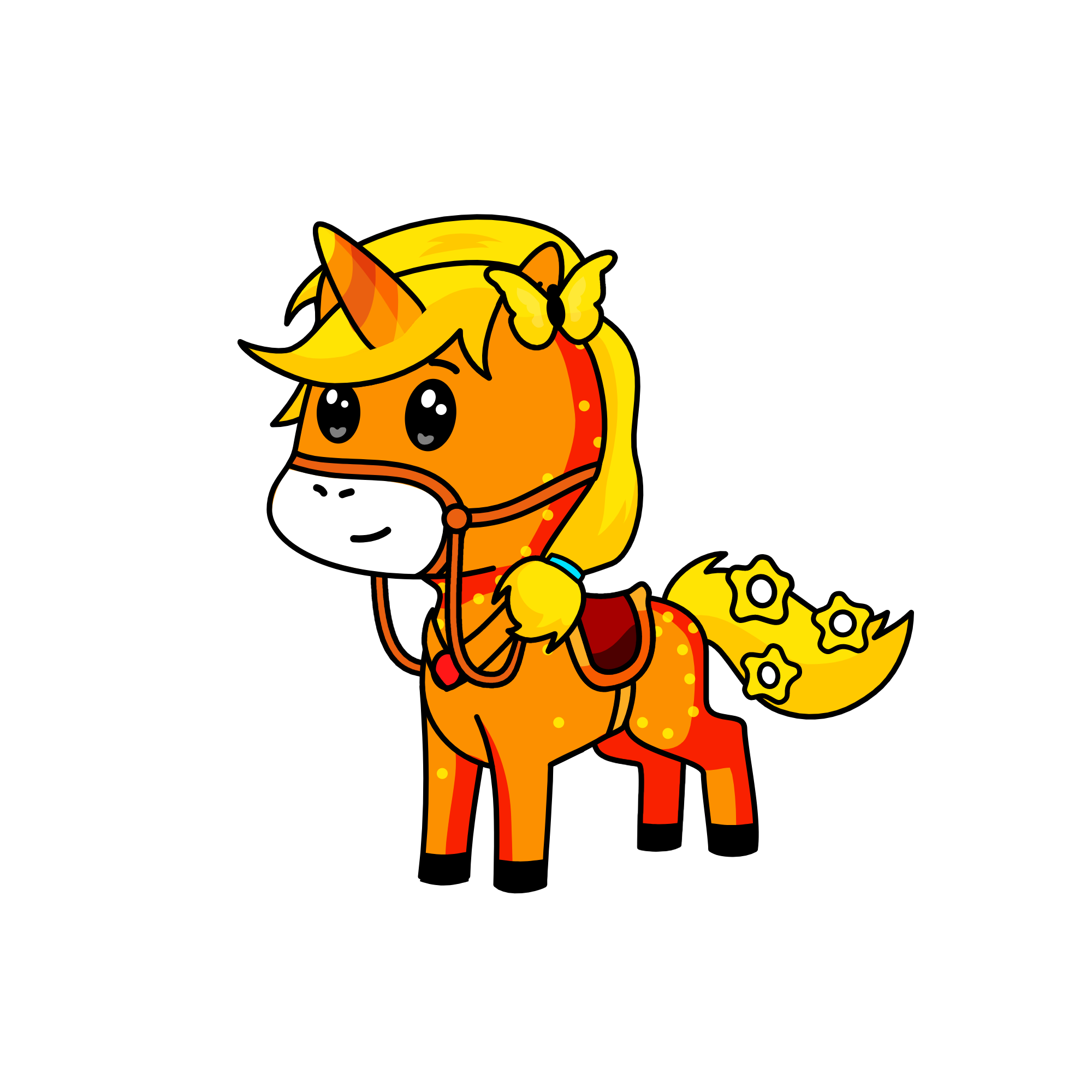 sandy , the unicorn