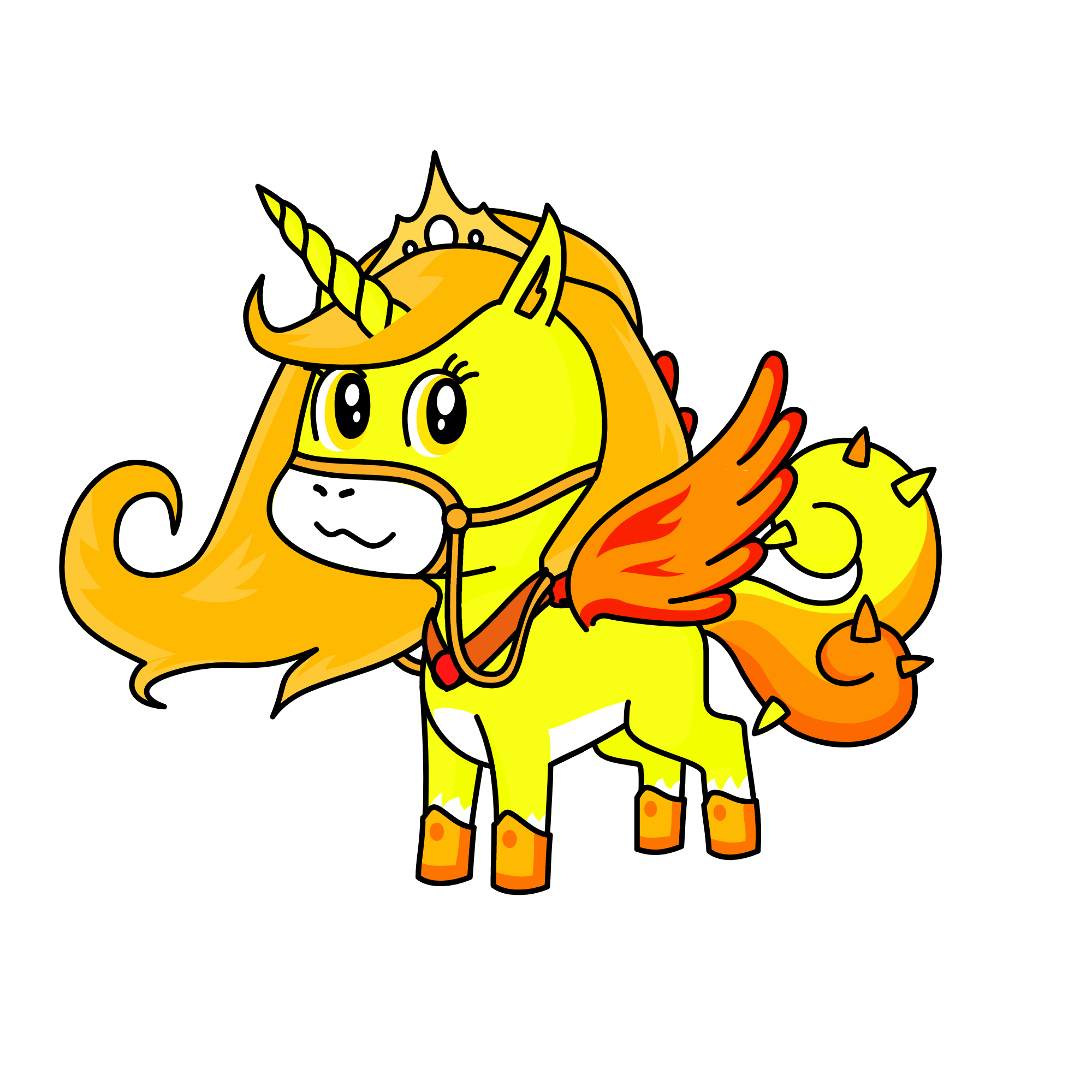 sun, the unicorn