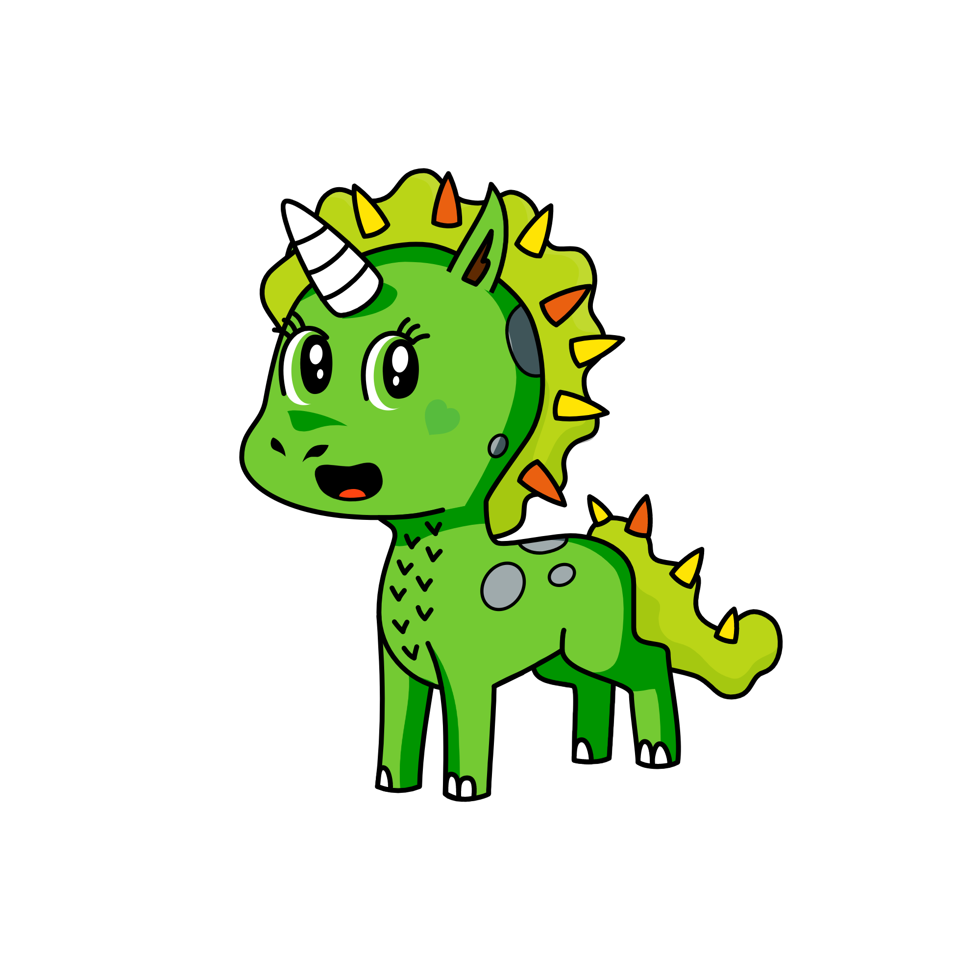 dragontina, the unicorn