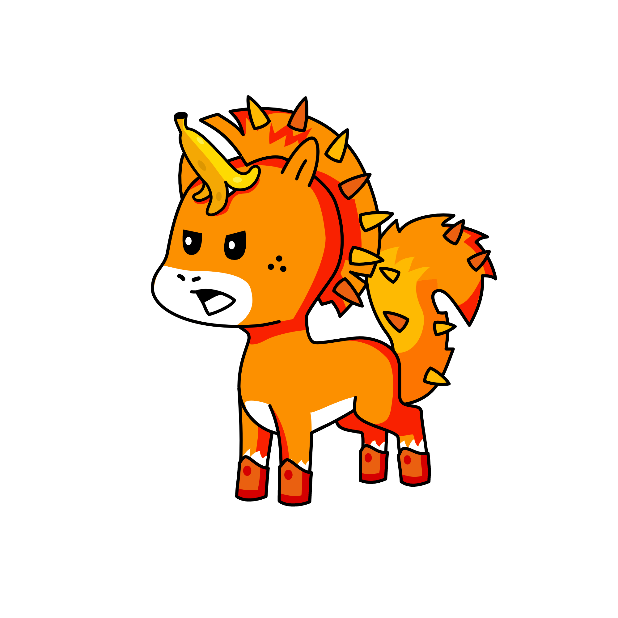 spike, the unicorn