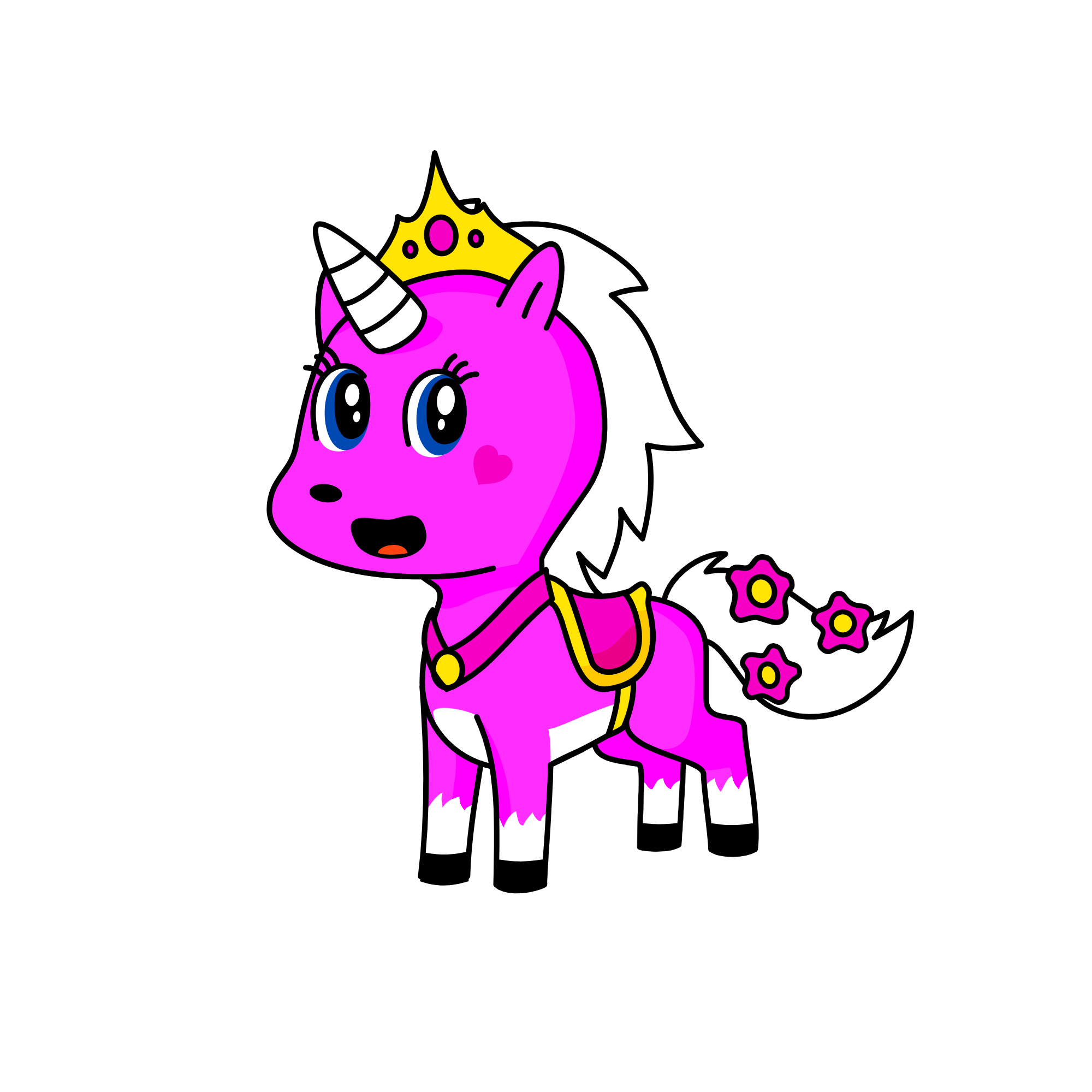 Pinkie, the unicorn