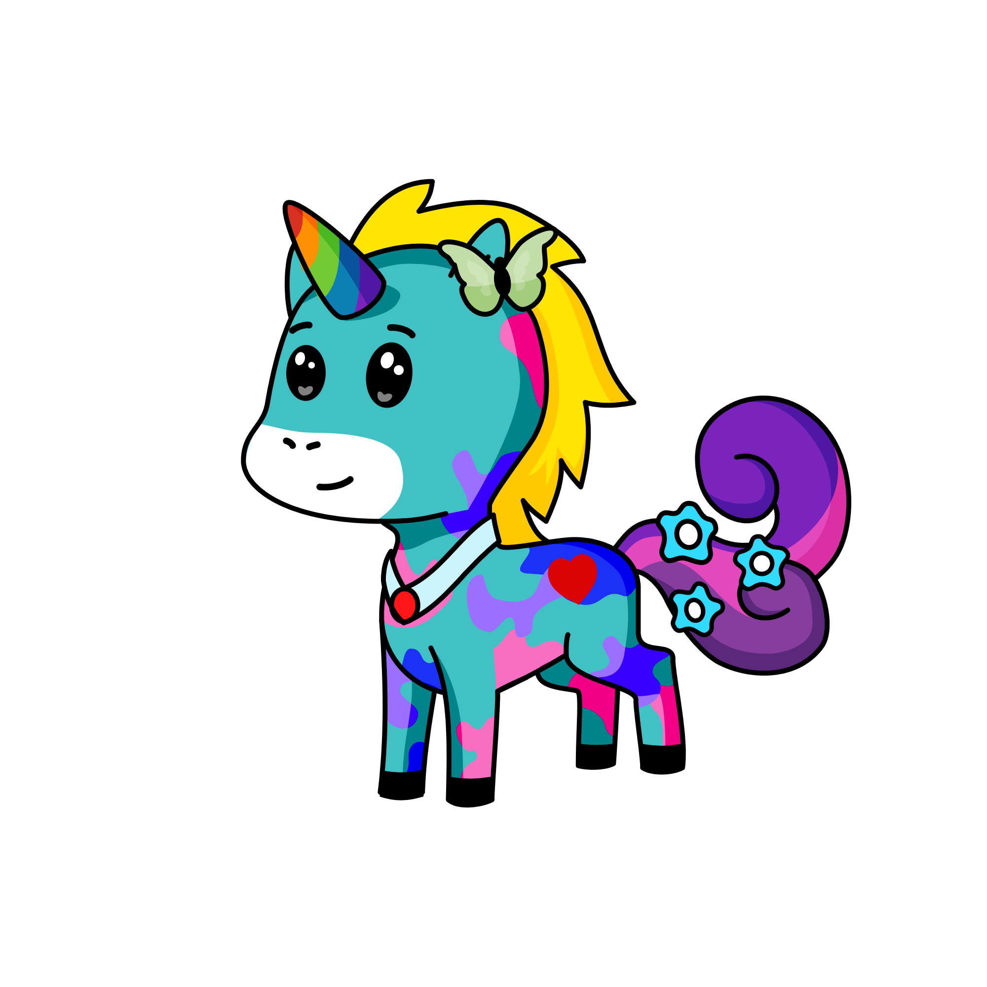 Malyee, the unicorn