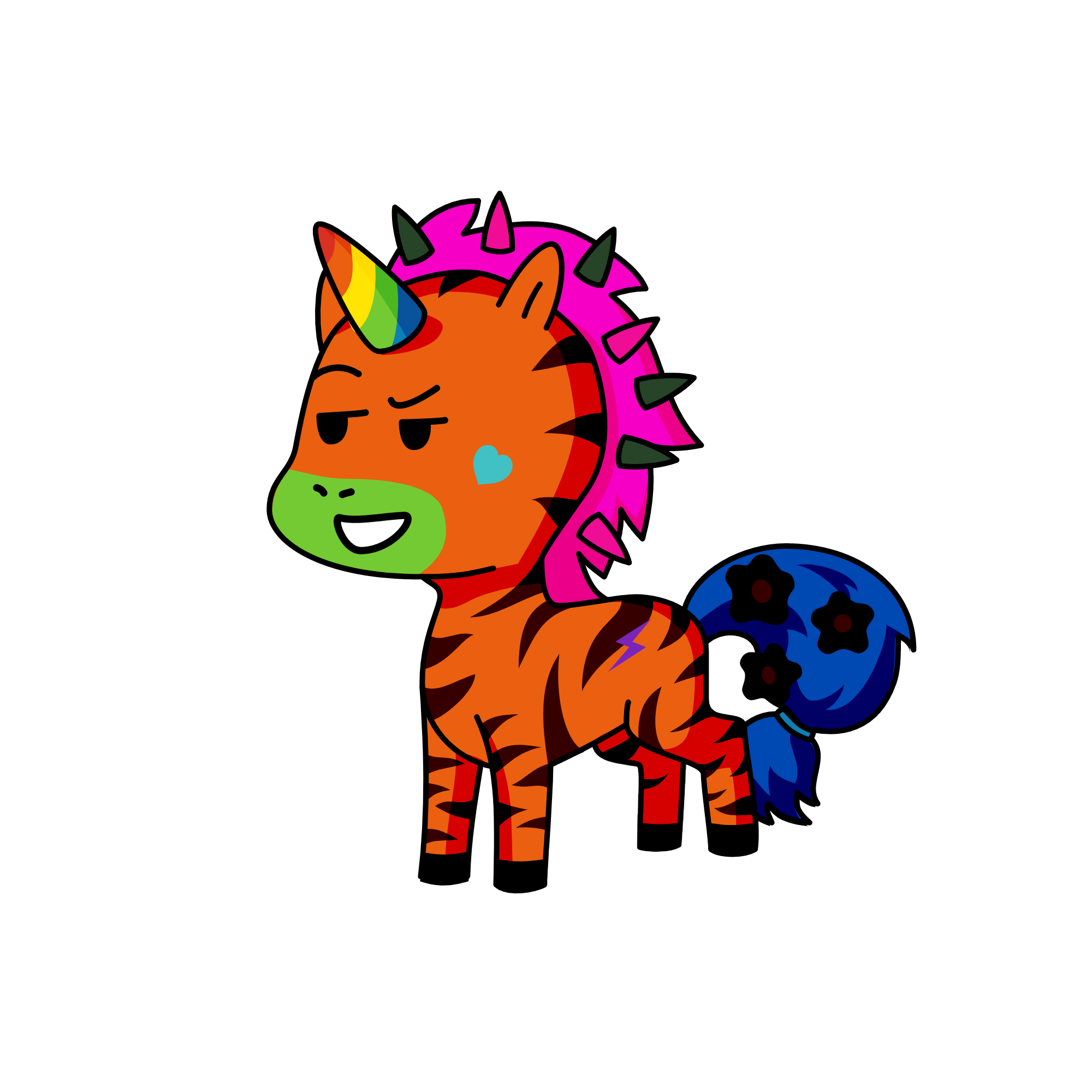 tiger unicorn, the unicorn