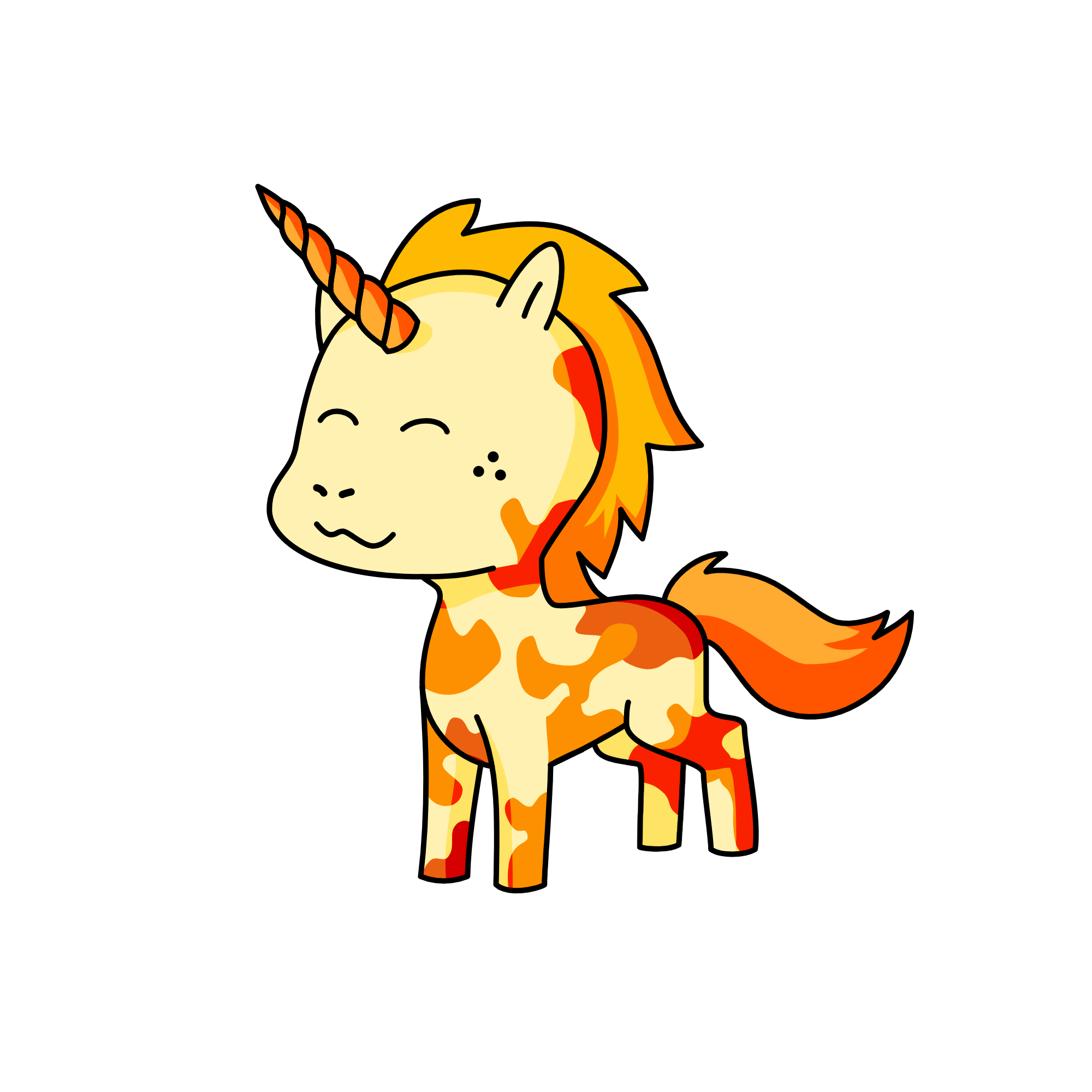 naranja, the unicorn