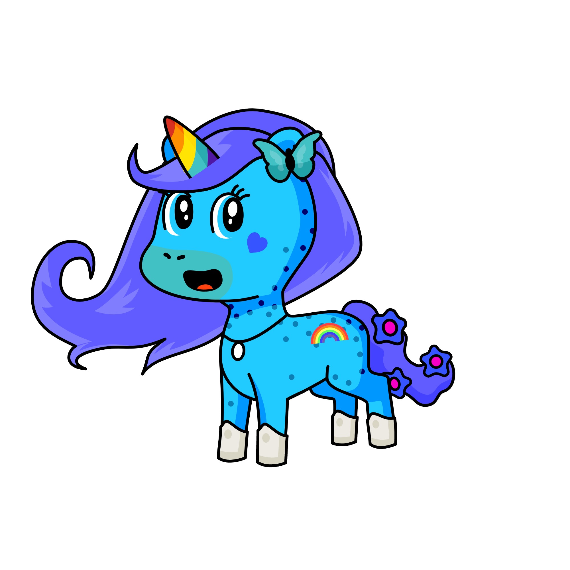 Princess Beauty , the unicorn