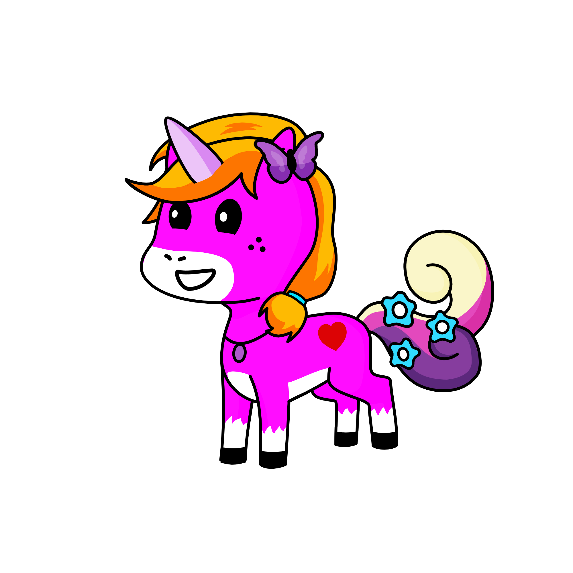 Lia, the unicorn