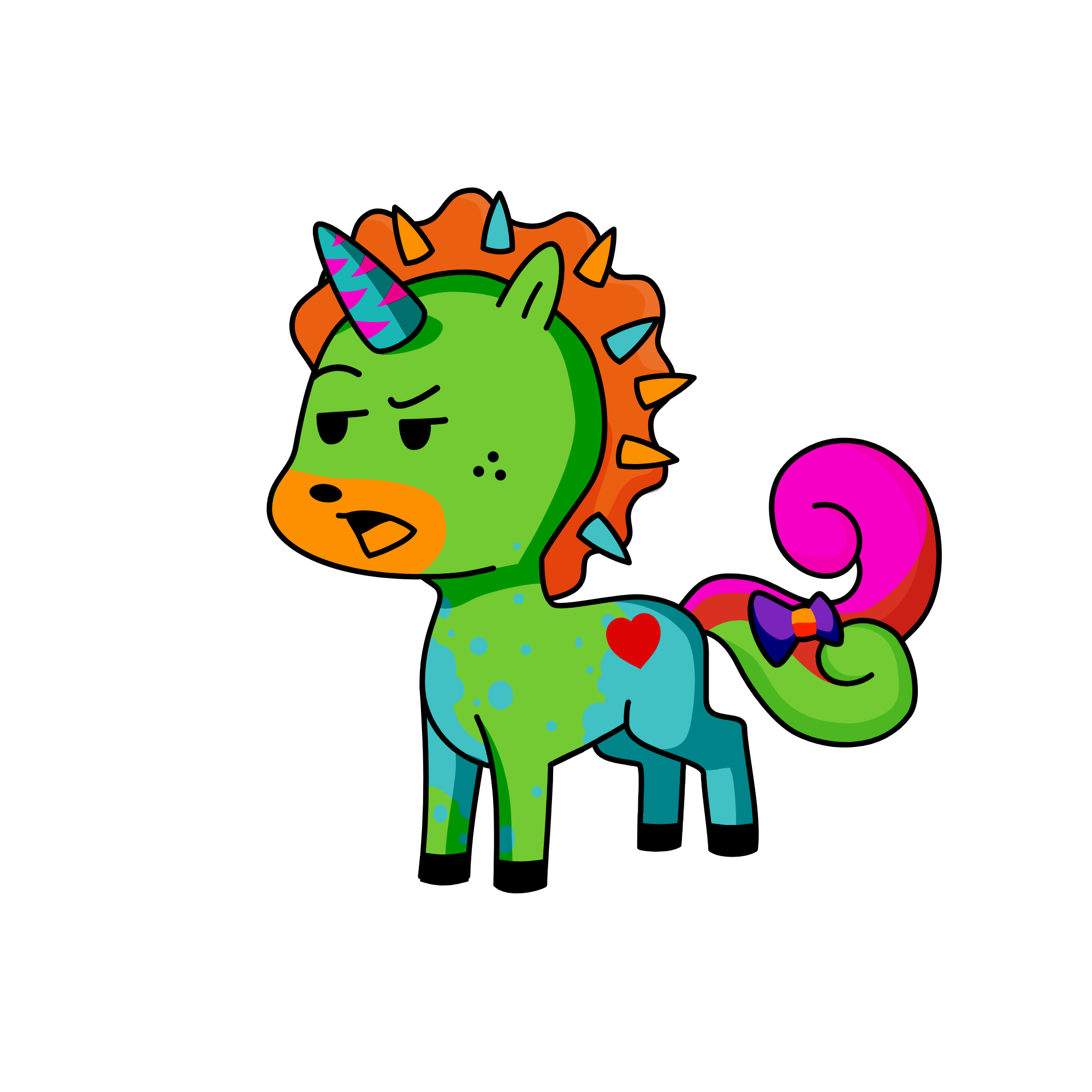 I hate kids, the unicorn