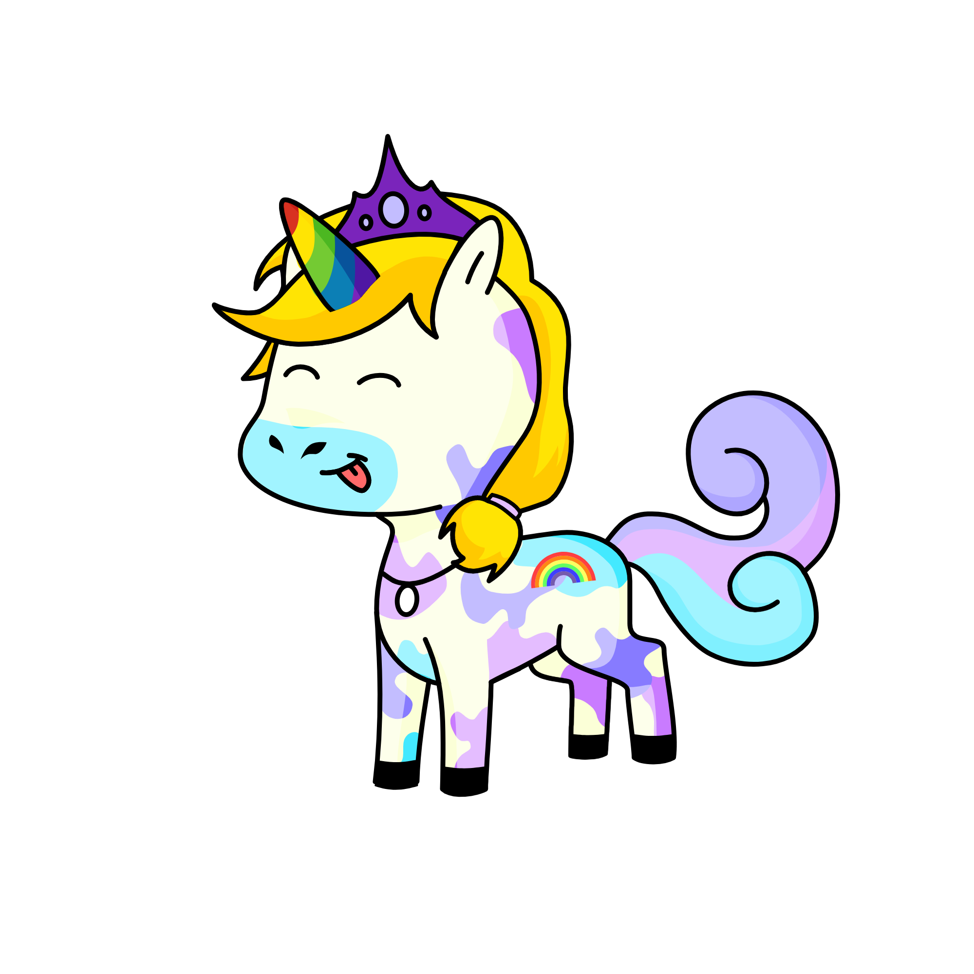 Sakura, the unicorn