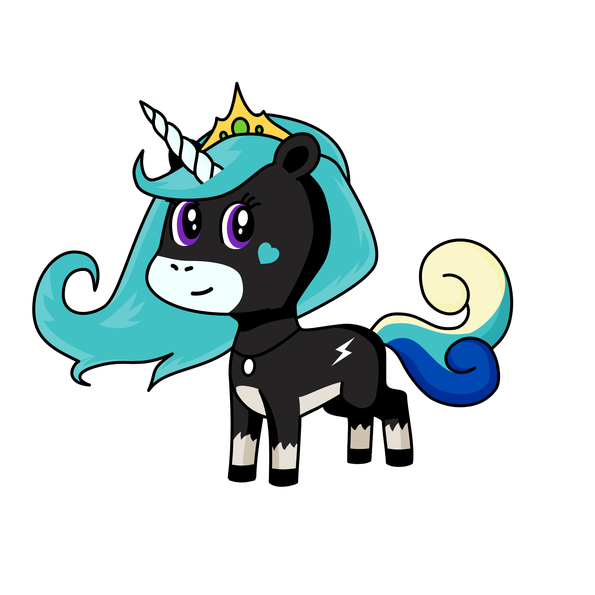 Bravo, the unicorn