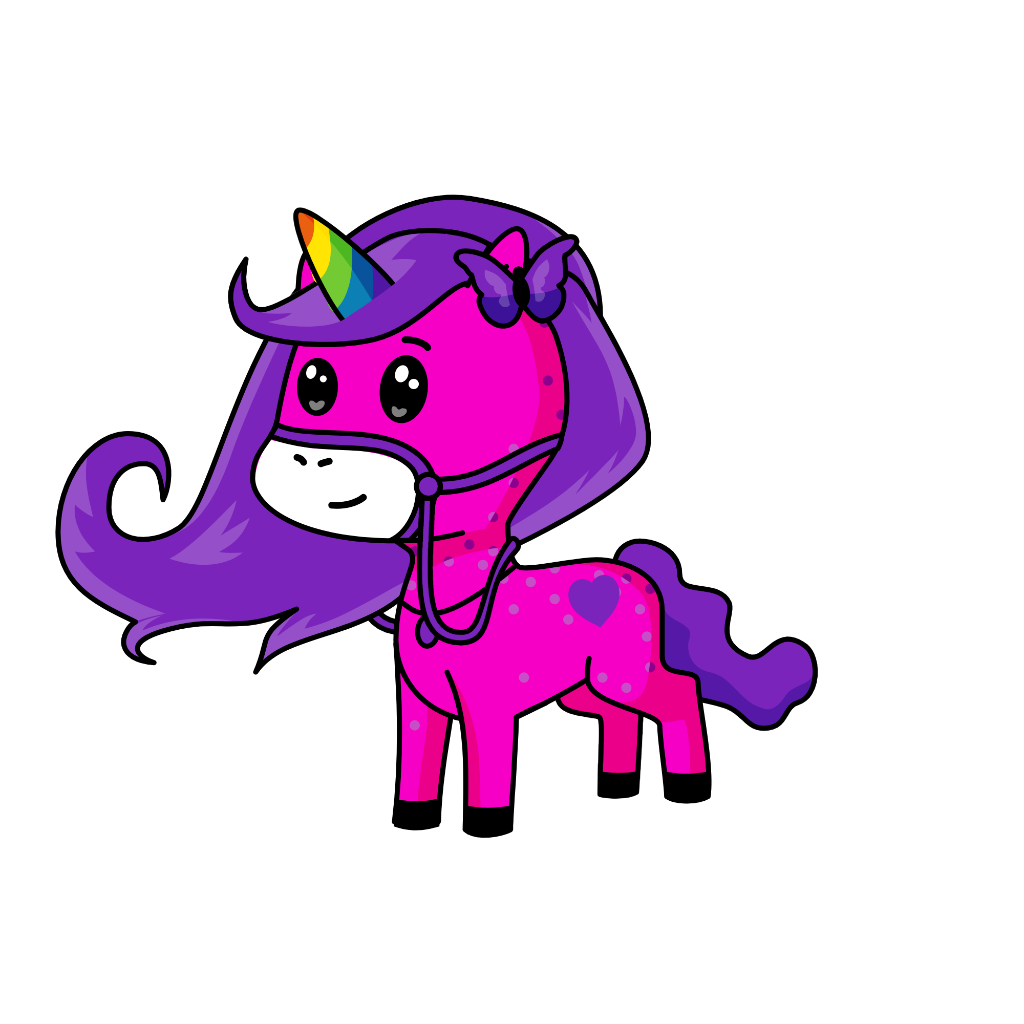 rainbow, the unicorn