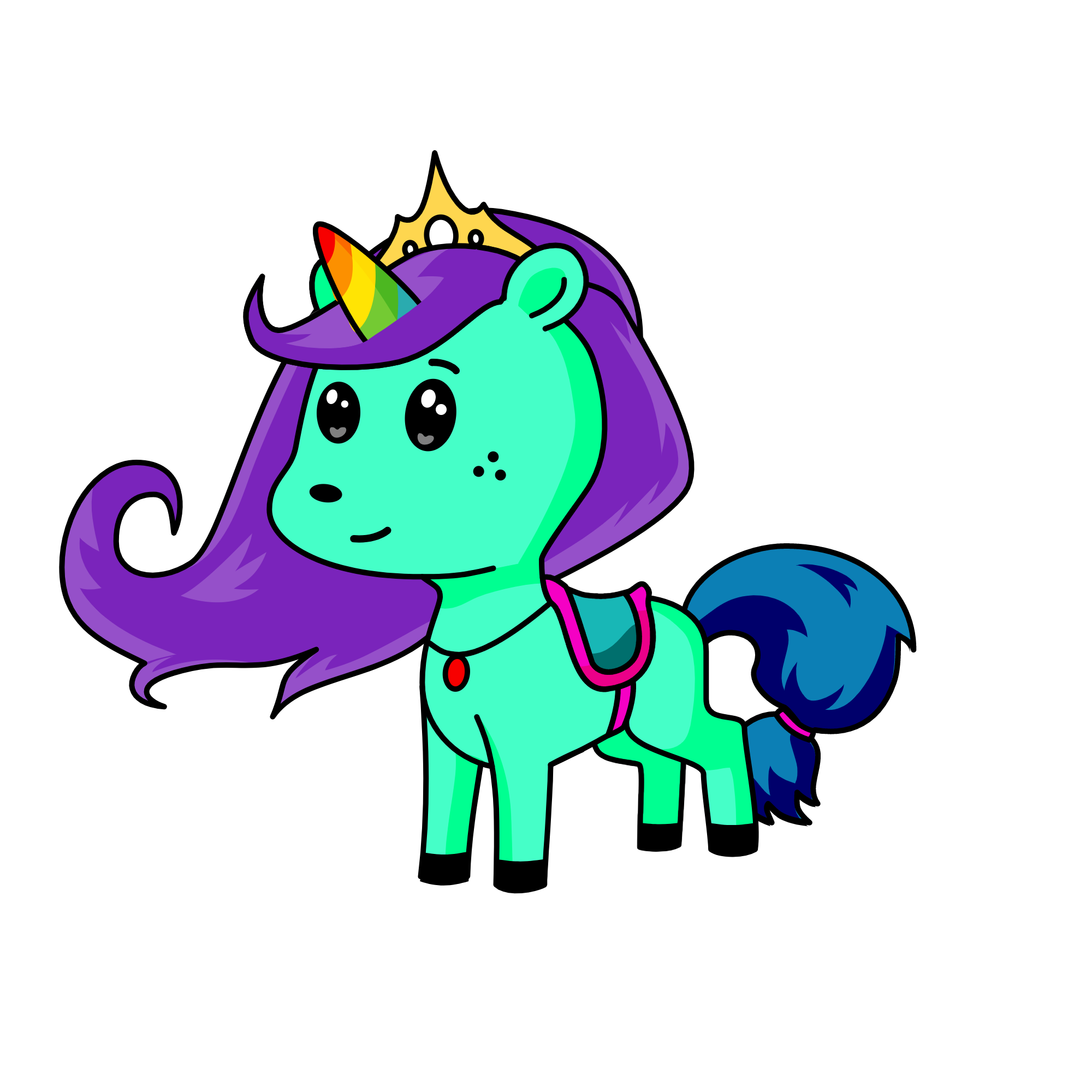 45hbcjhztsabdj, the unicorn